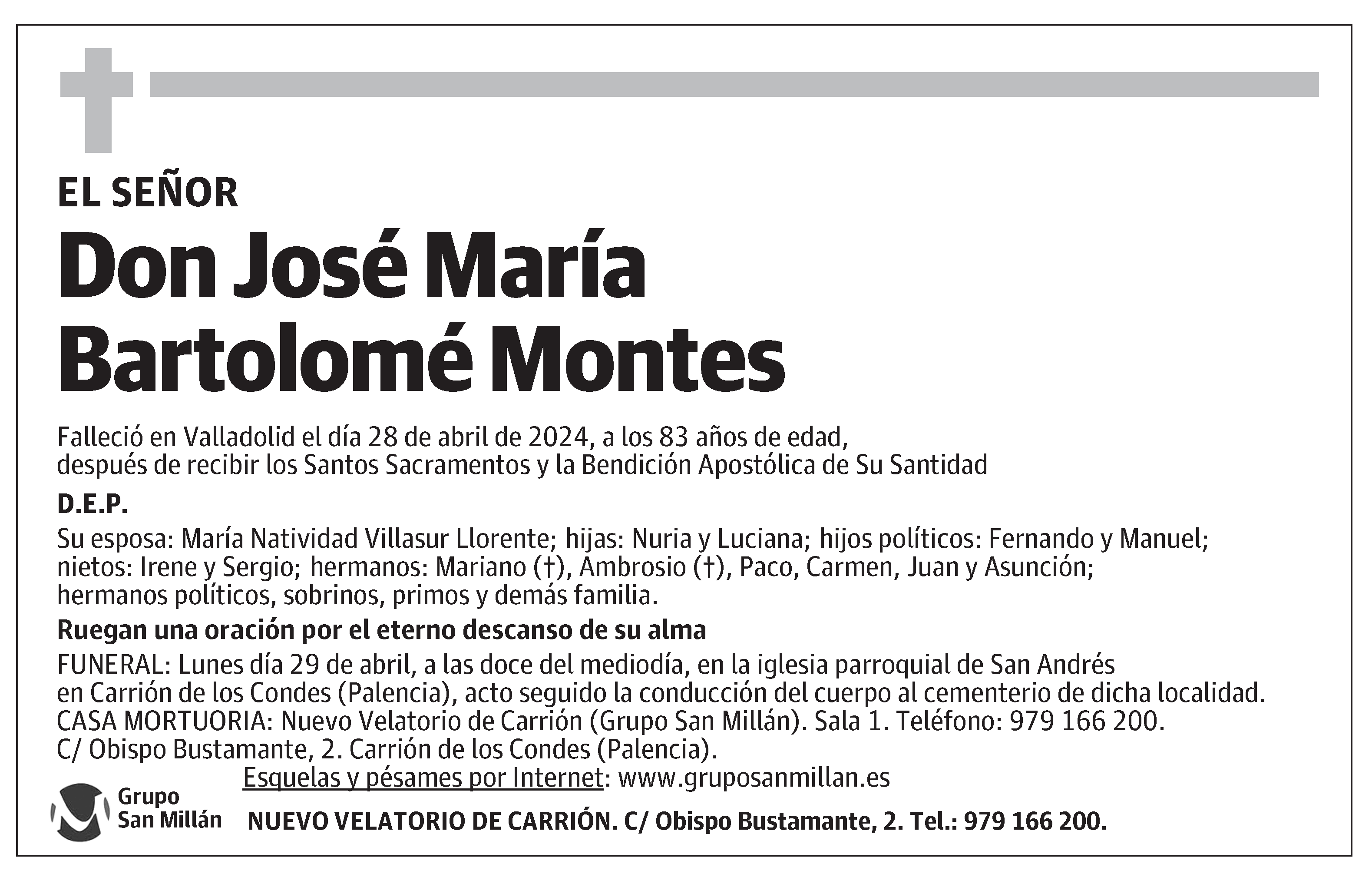 José María Bartolomé Montes