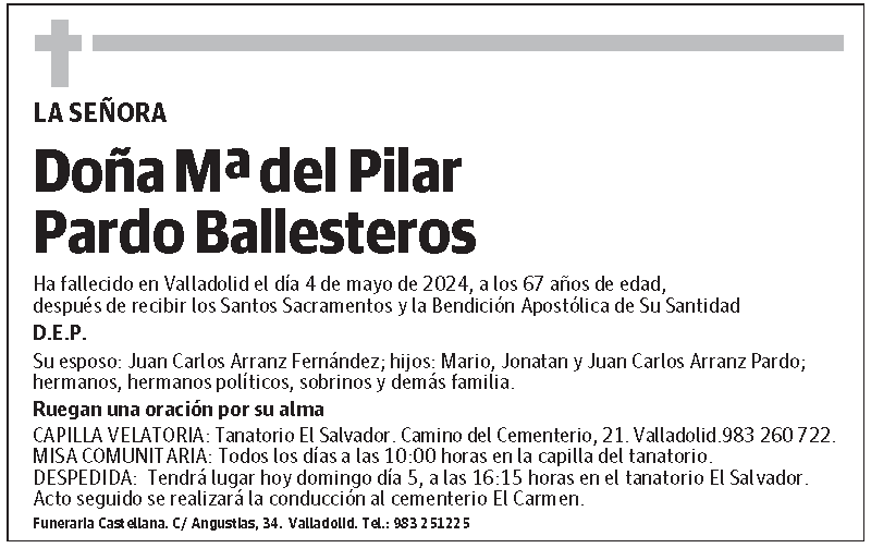 Mª del Pilar Pardo Ballesteros