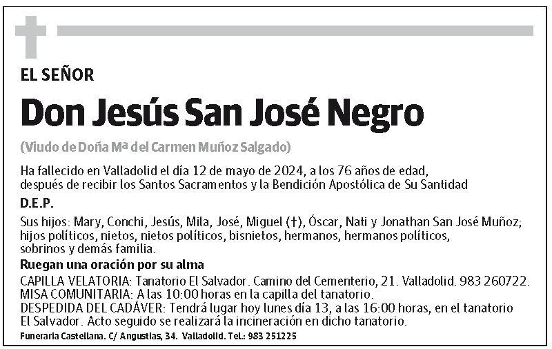 Jesús San José Negro