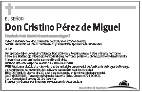 Cristino Pérez de Miguel