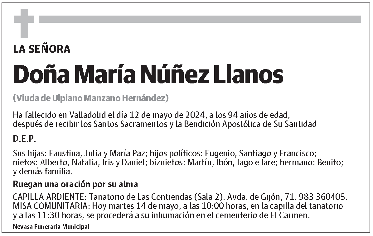 María Núñez Llanos