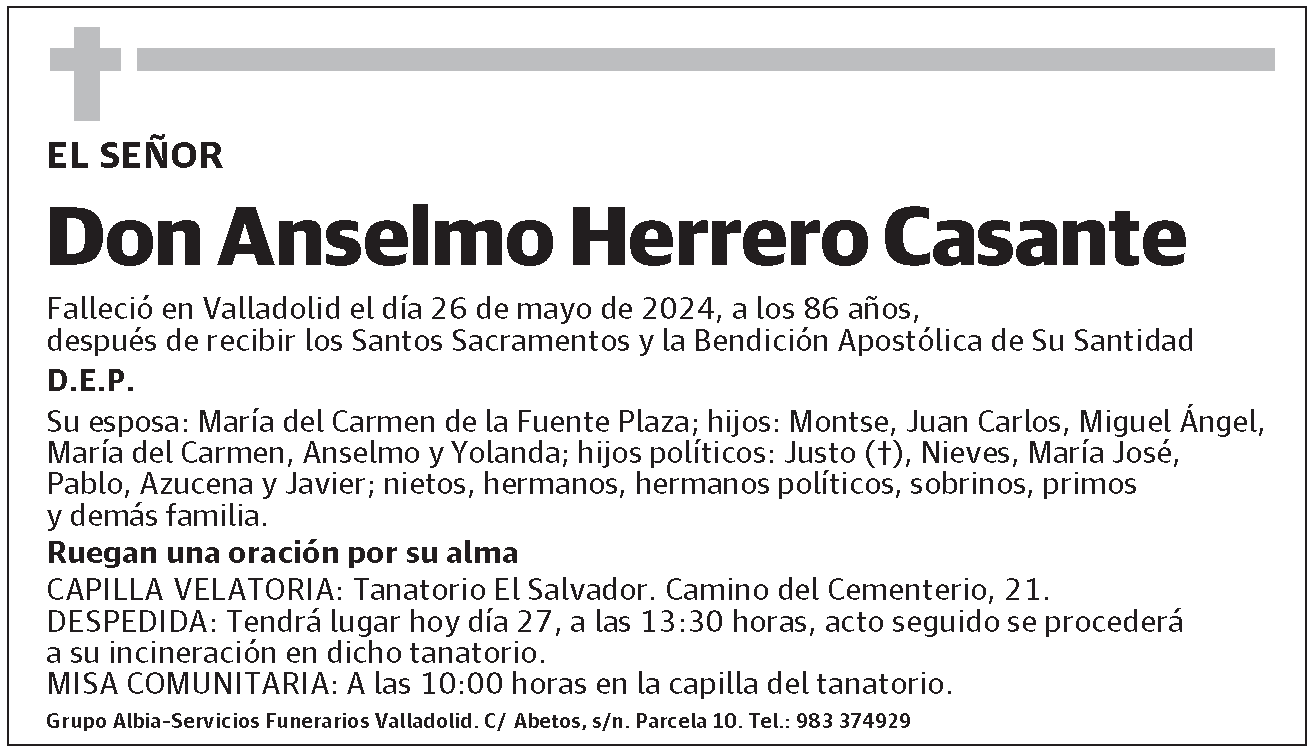 Anselmo Herrero Casante
