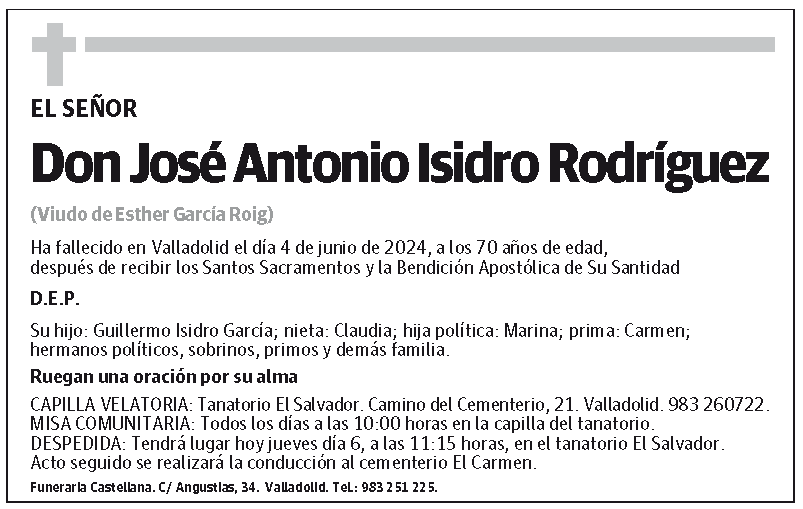 José Antonio Isidro Rodríguez