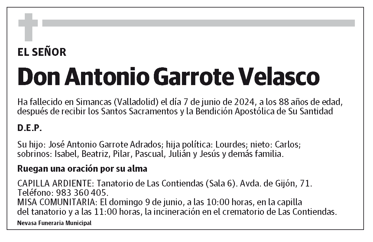 Antonio Garrote Velasco
