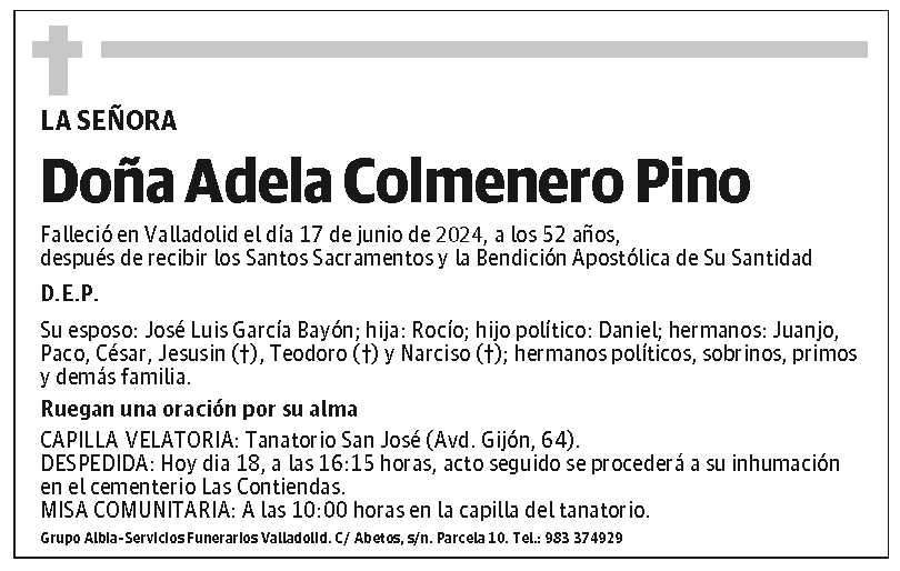Adela Colmenero Pino