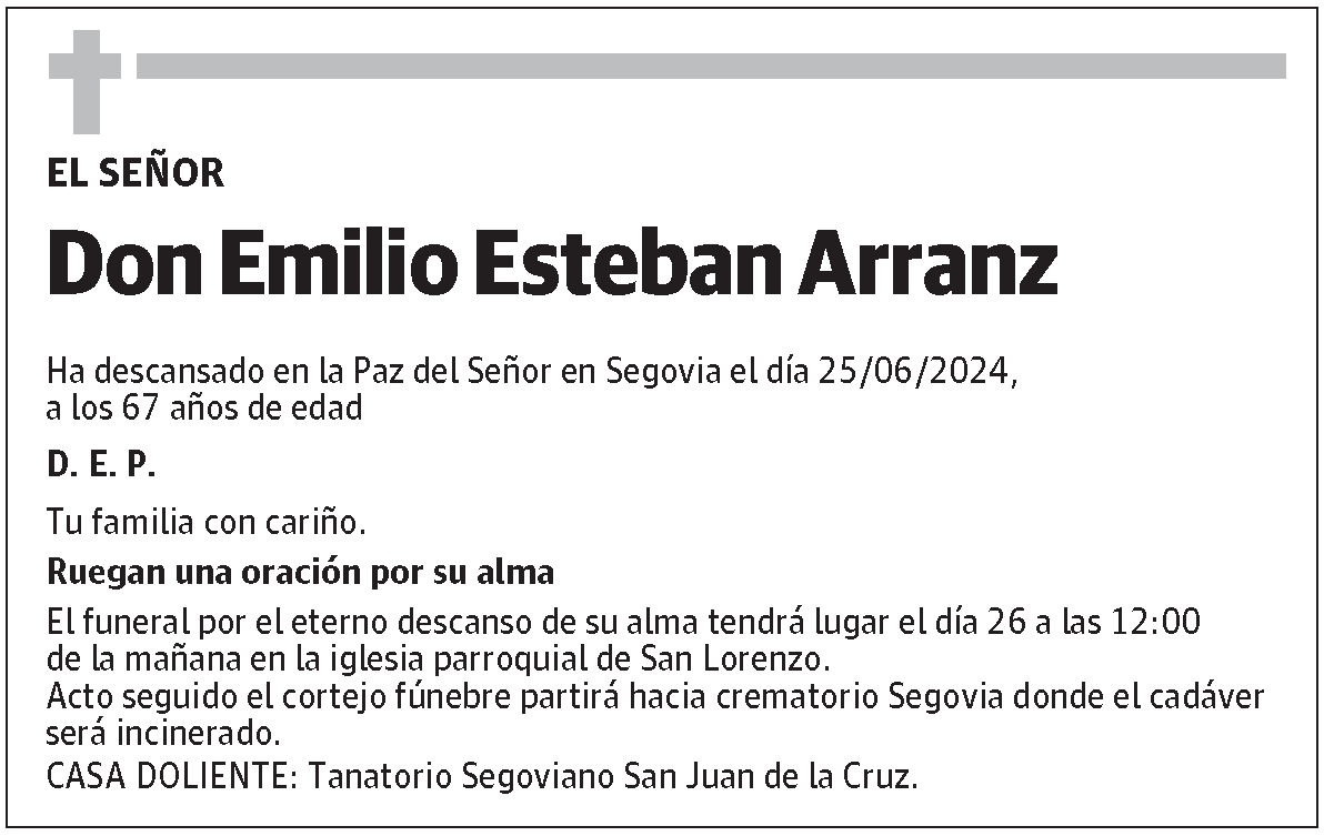 Emilio Esteban Arranz