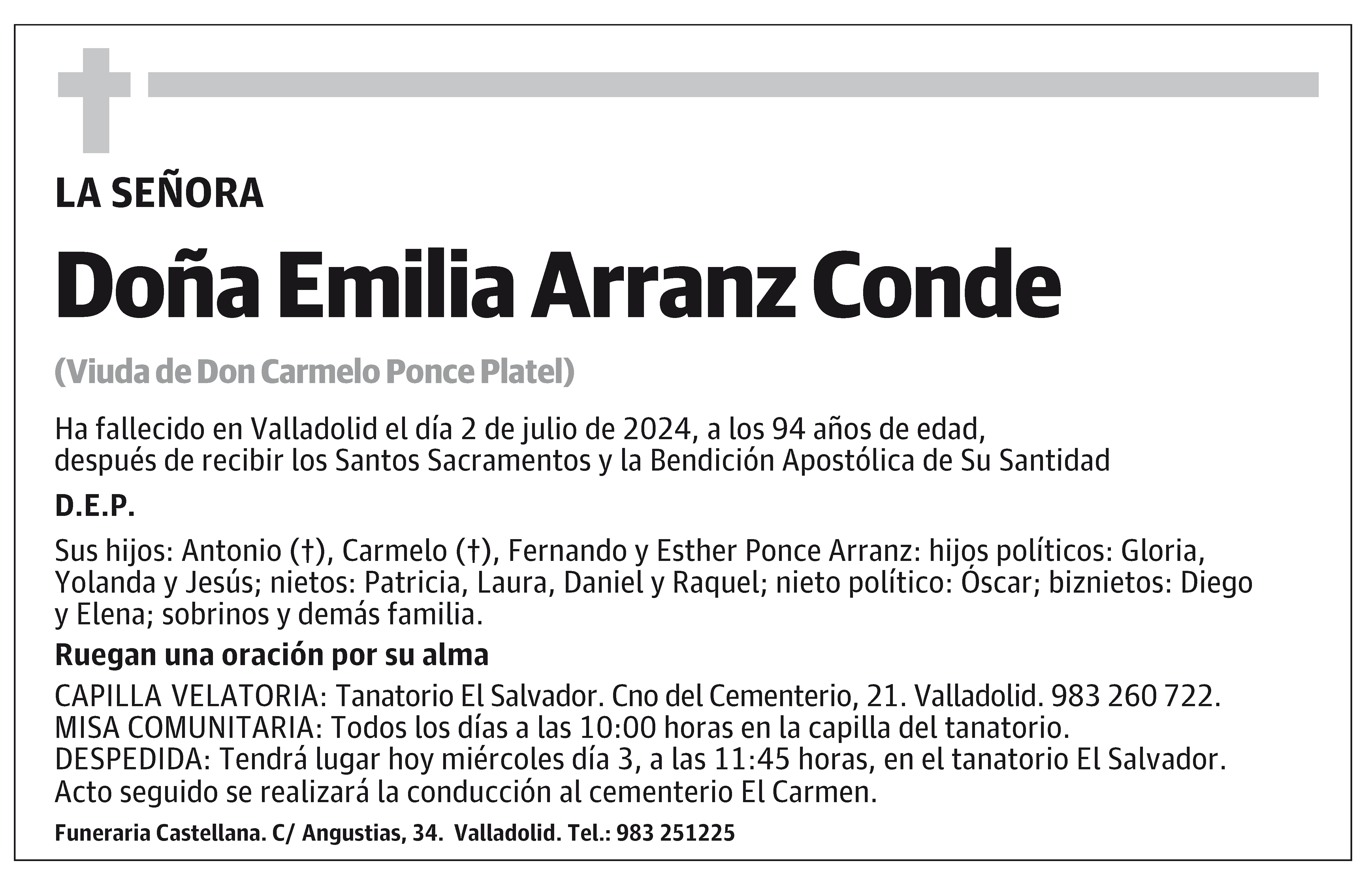 Emilia Arranz Conde