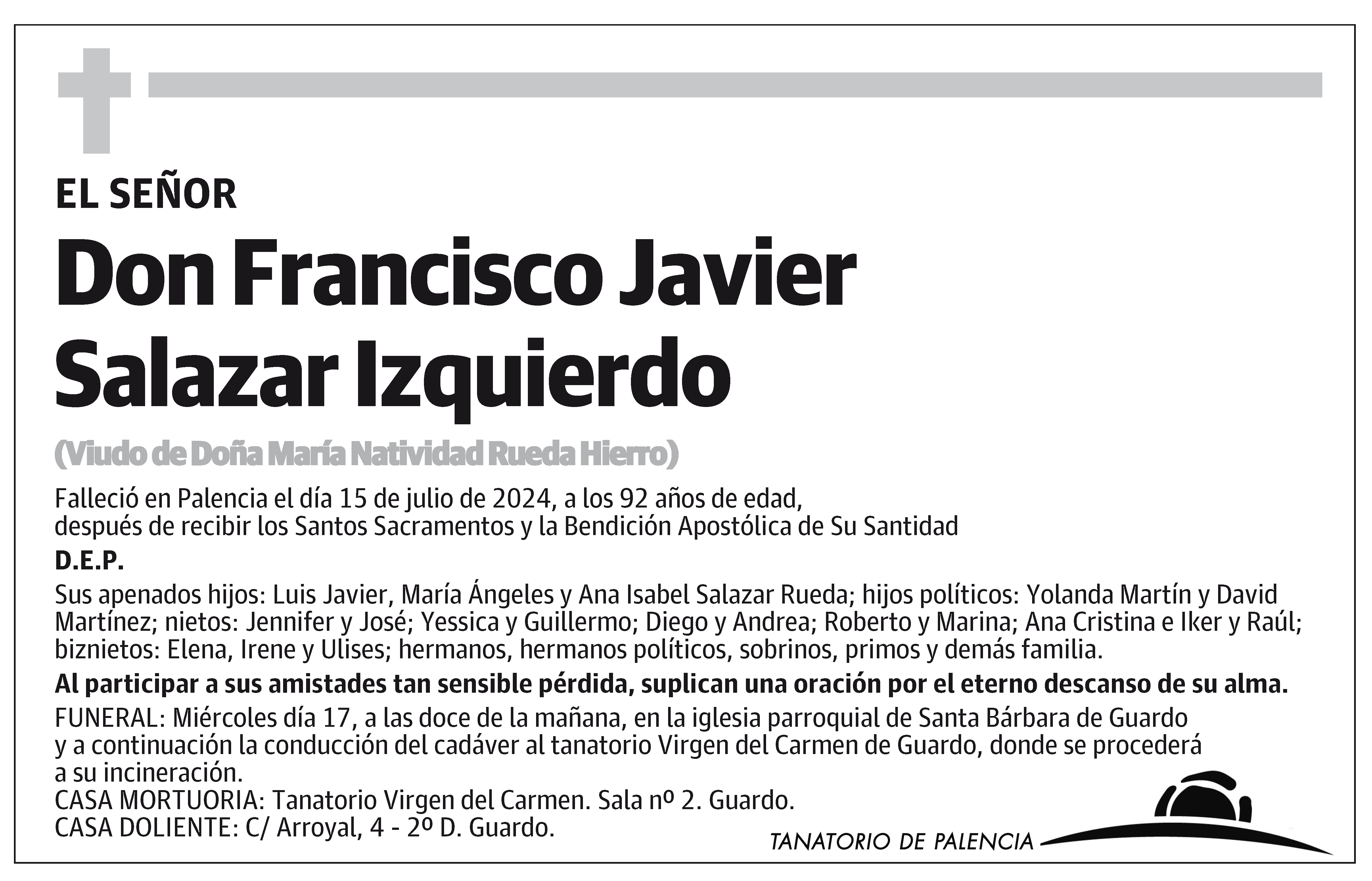 Francisco Javier Salazar Izquierdo