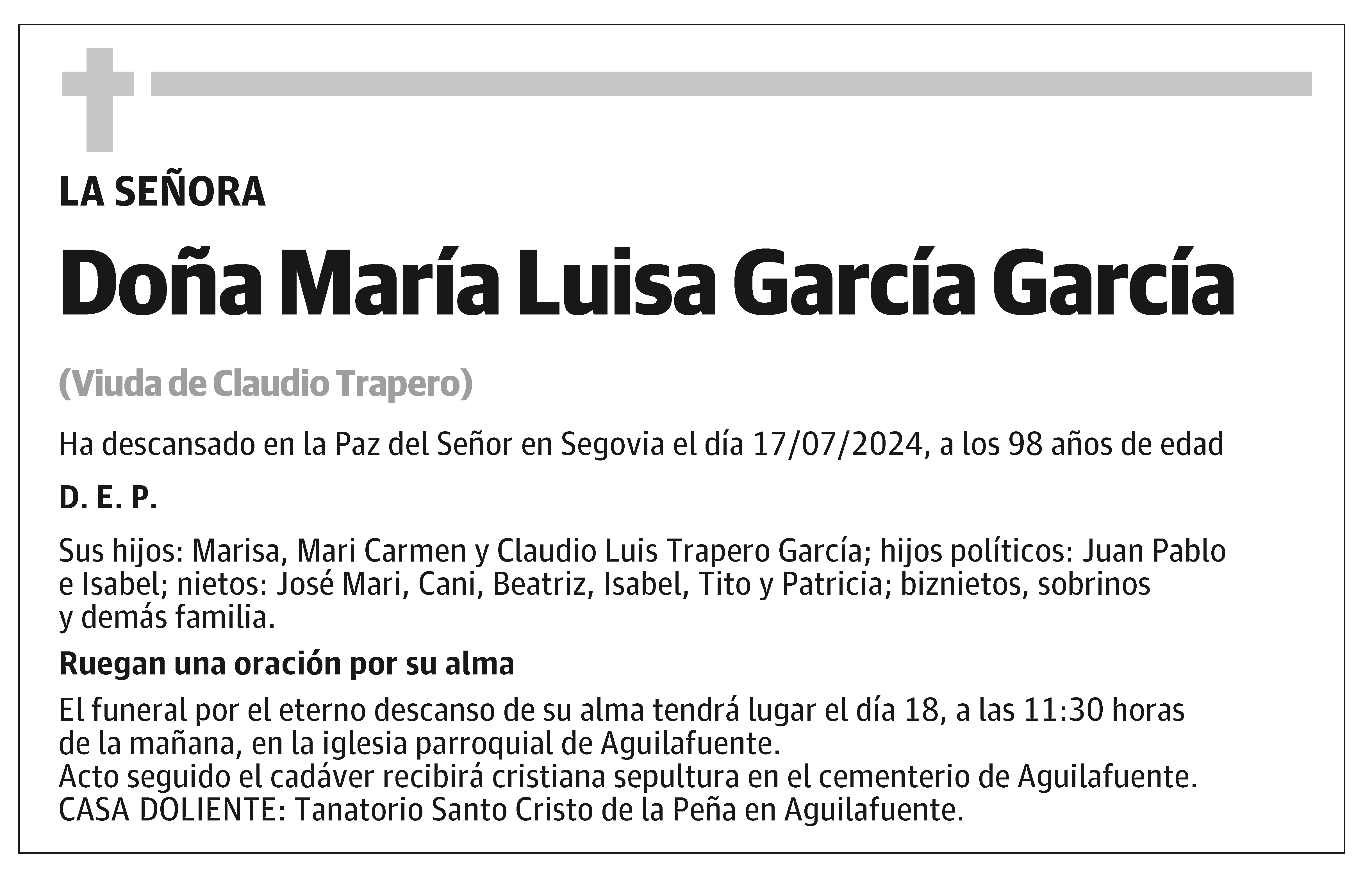 María Luisa García García