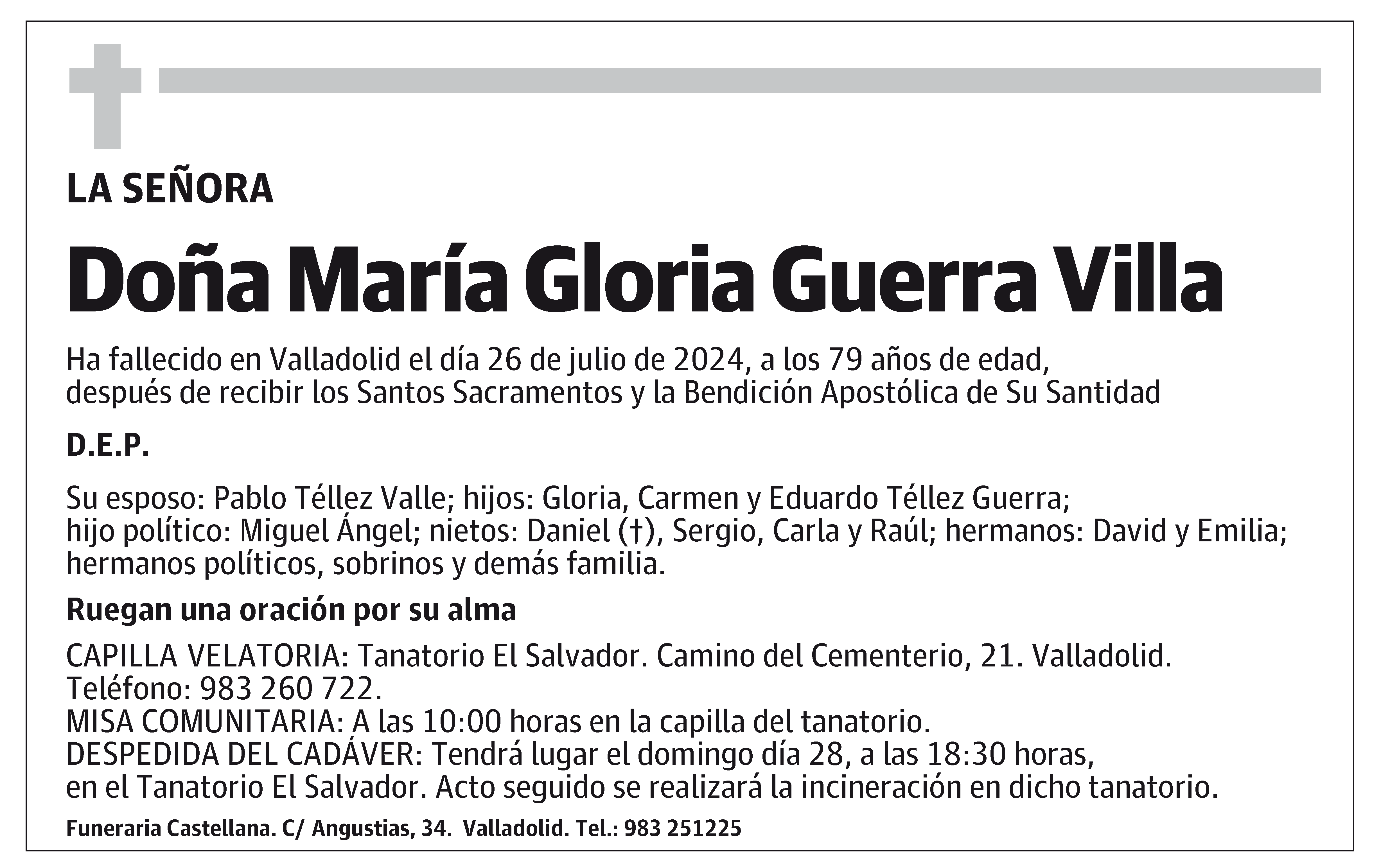María Gloria Guerra Villa