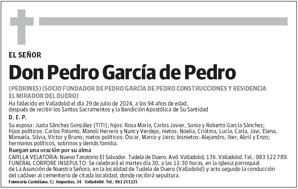 Pedro García de Pedro