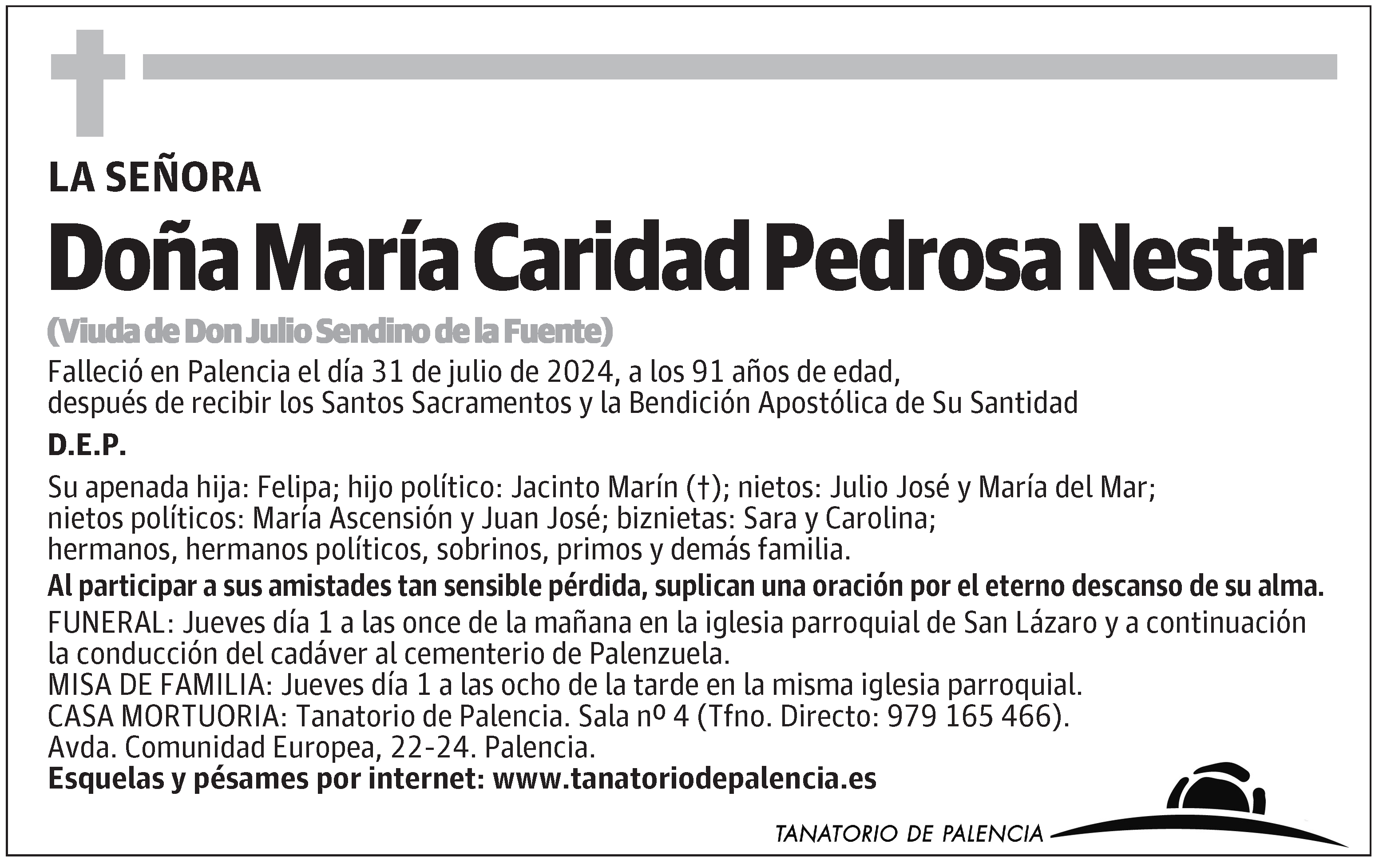 María Caridad Pedrosa Nestar