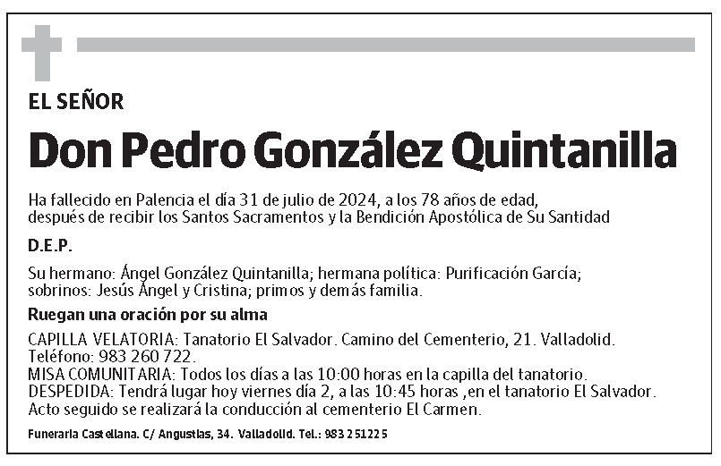 Pedro González Quintanilla
