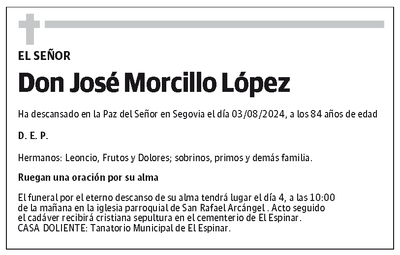 José Morcillo López
