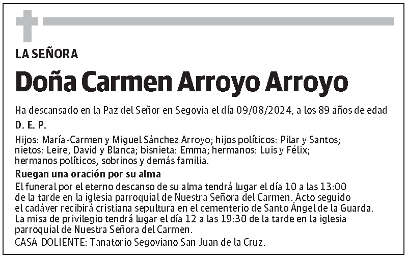 Carmen Arroyo Arroyo
