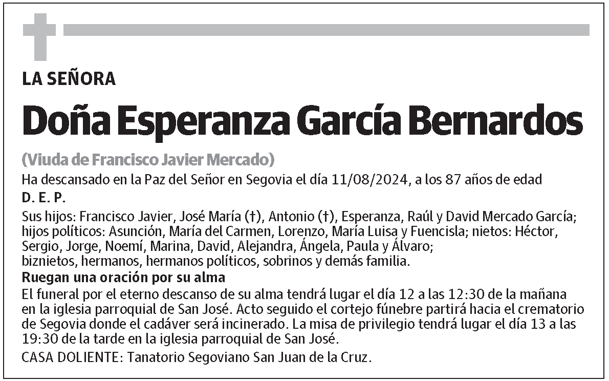 Esperanza García Bernardos