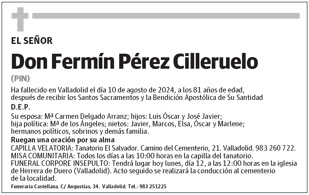 Fermín Pérez Cilleruelo
