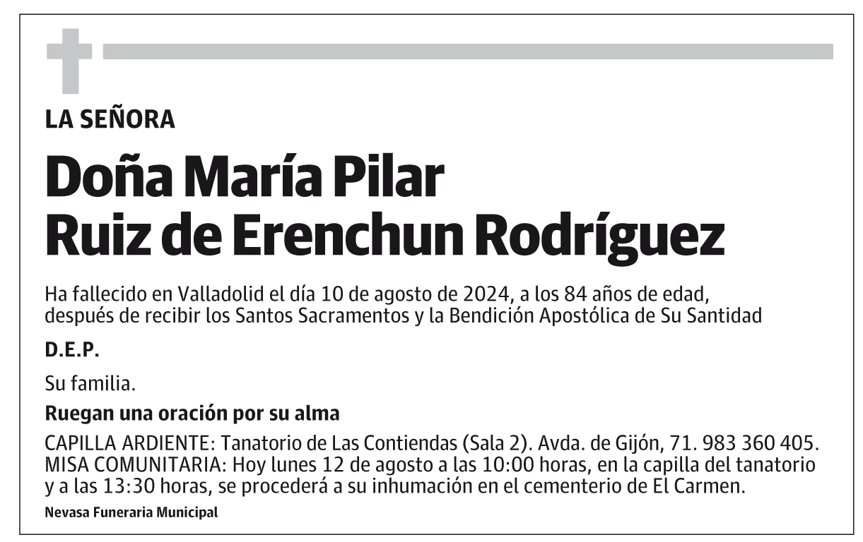 María Pilar Ruiz de Erenchun Rodríguez