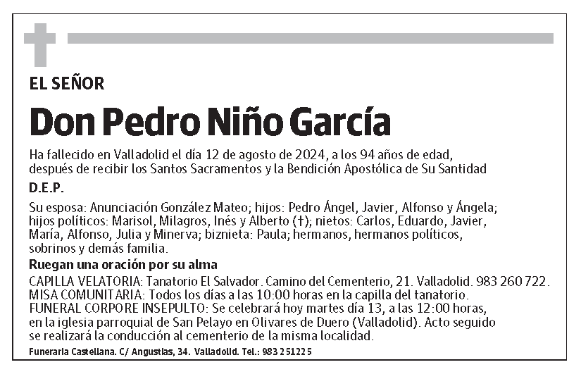 Pedro Niño García