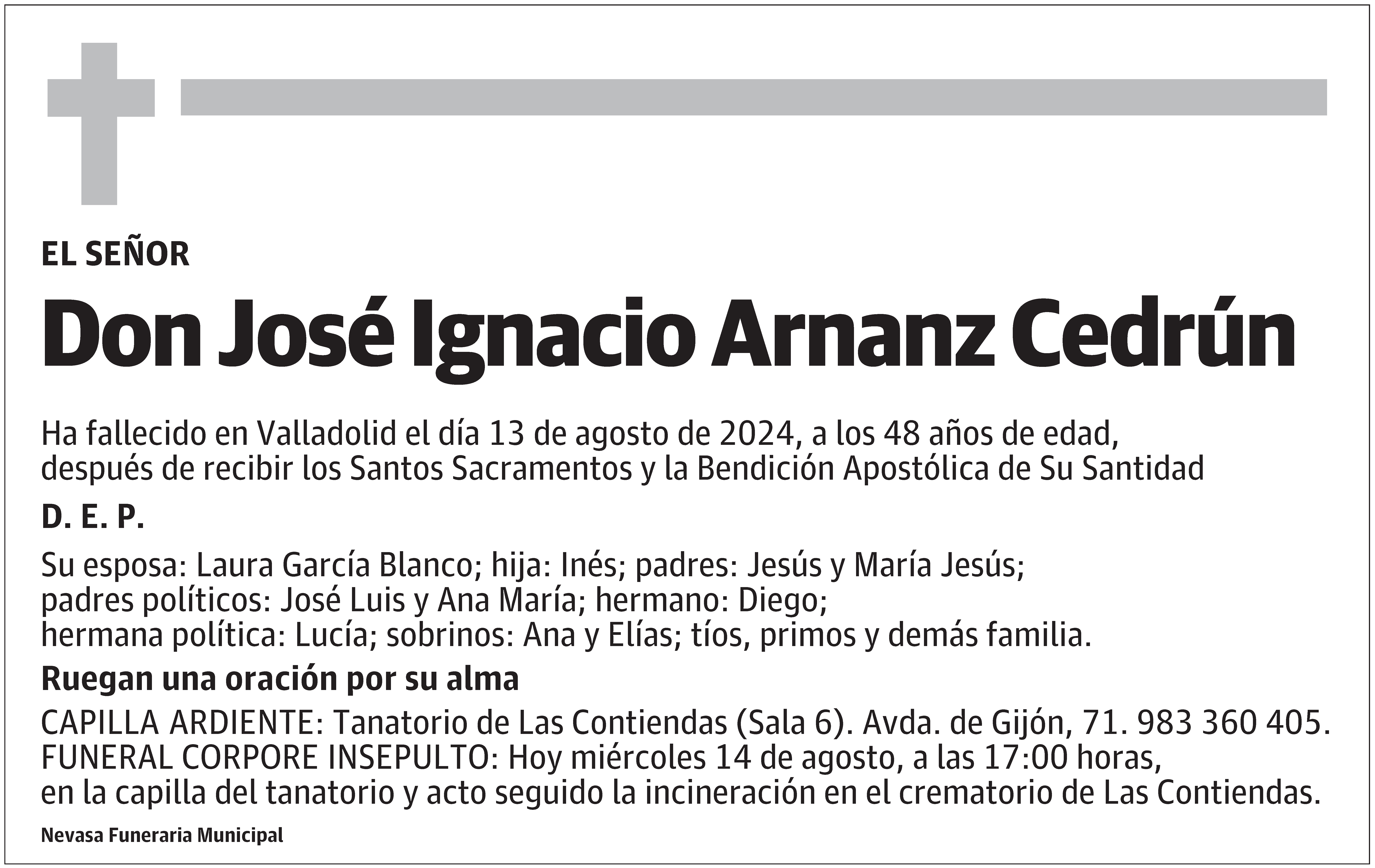 José Ignacio Arnanz Cedrún