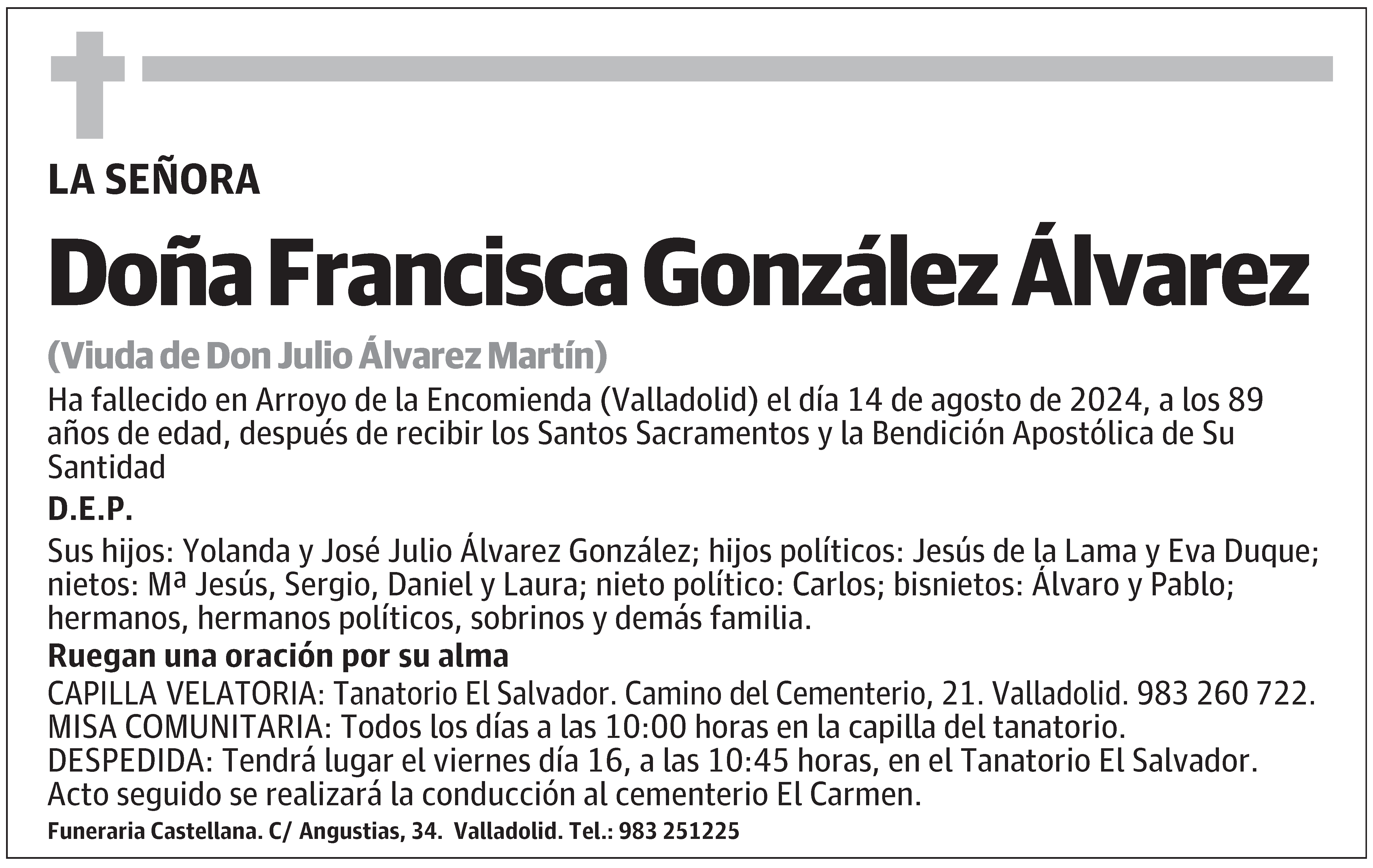 Francisca González Álvarez