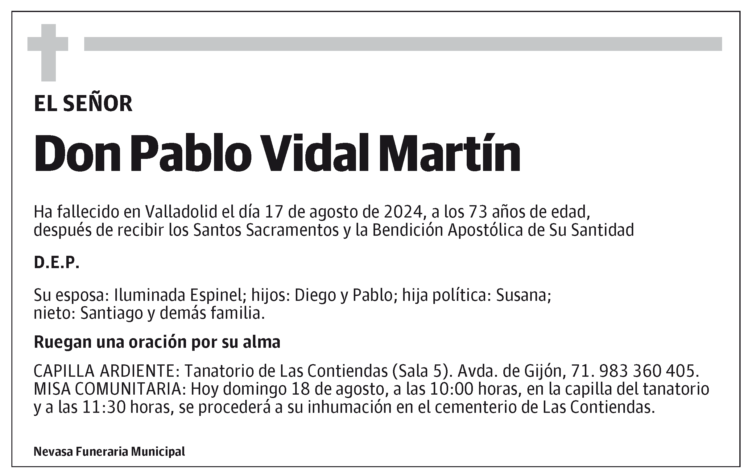 Pablo Vidal Martín