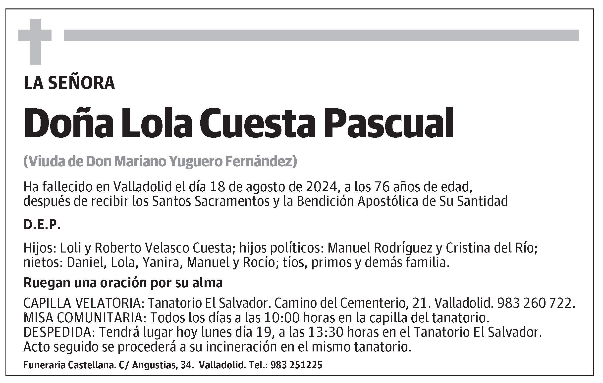 Lola Cuesta Pascual