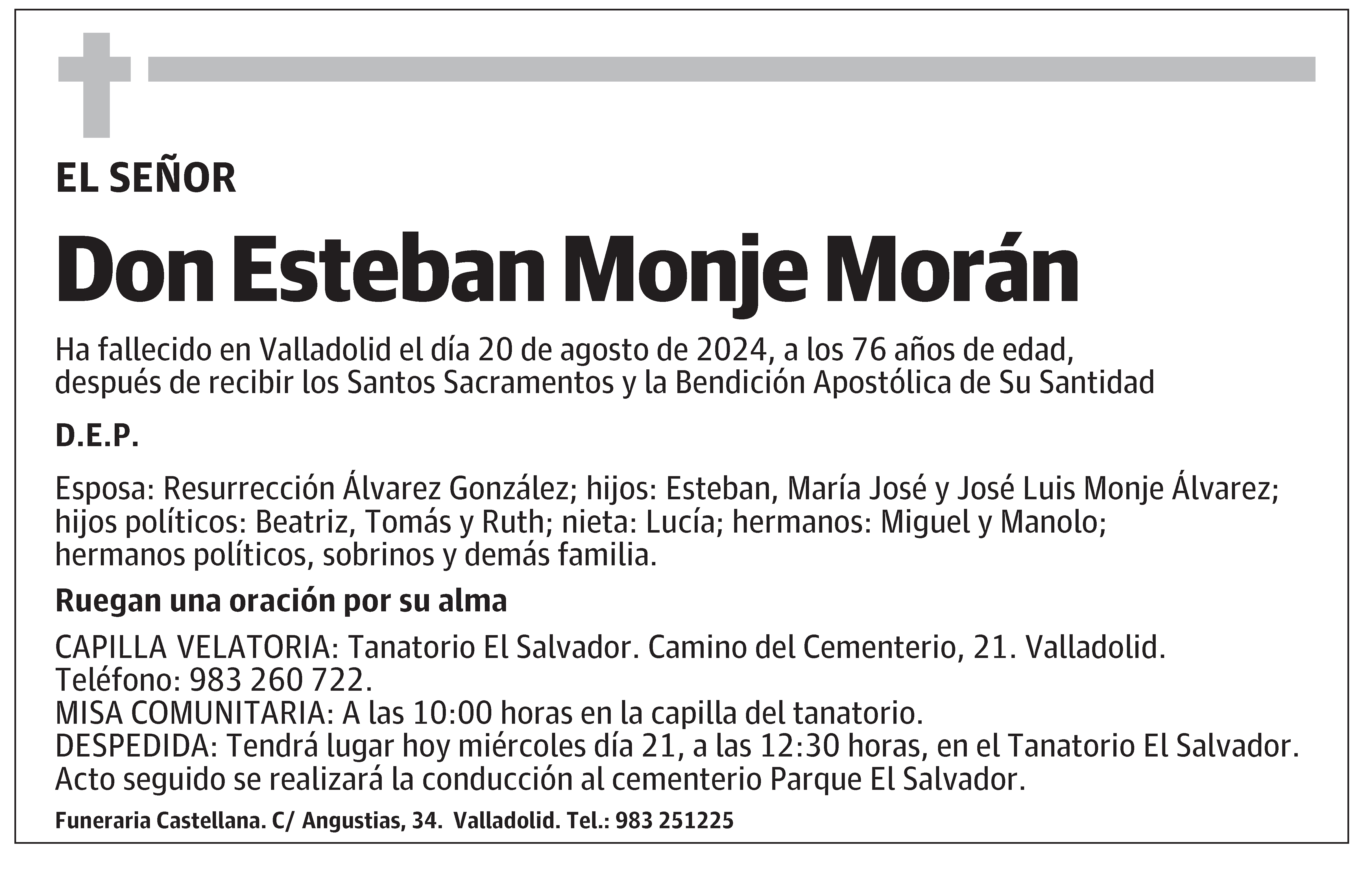 Esteban Monje Morán