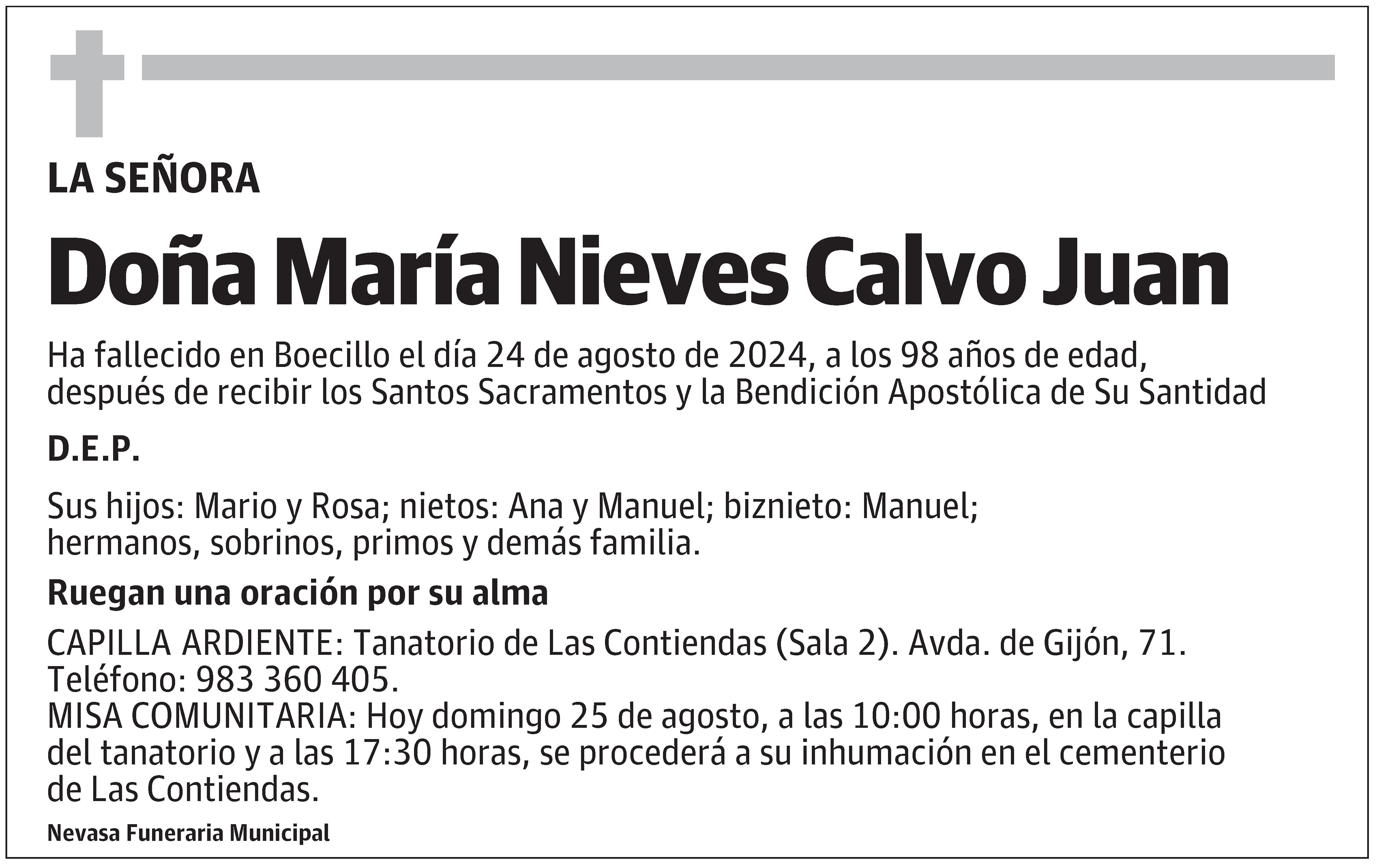 María Nieves Calvo Juan