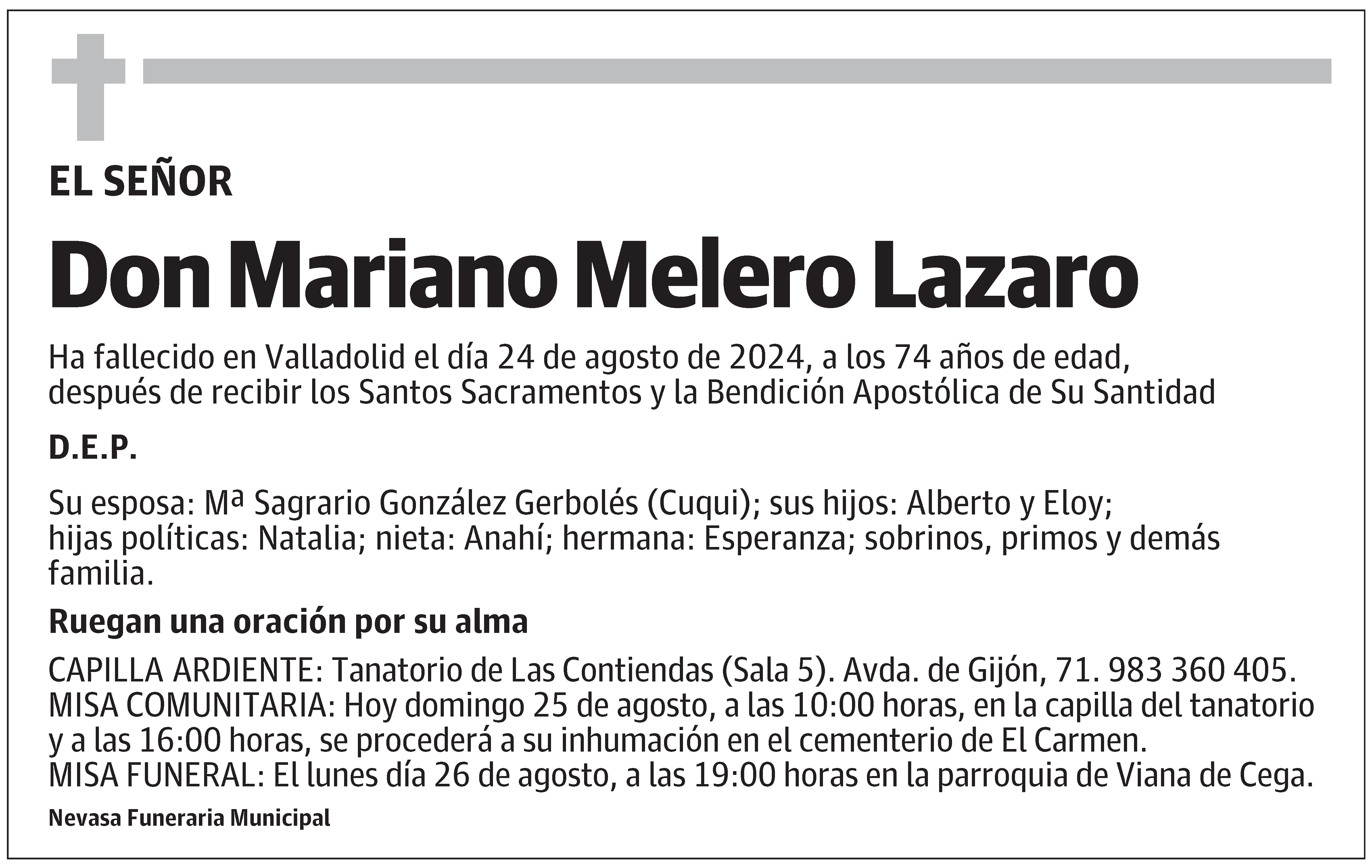 Mariano Melero Lazaro