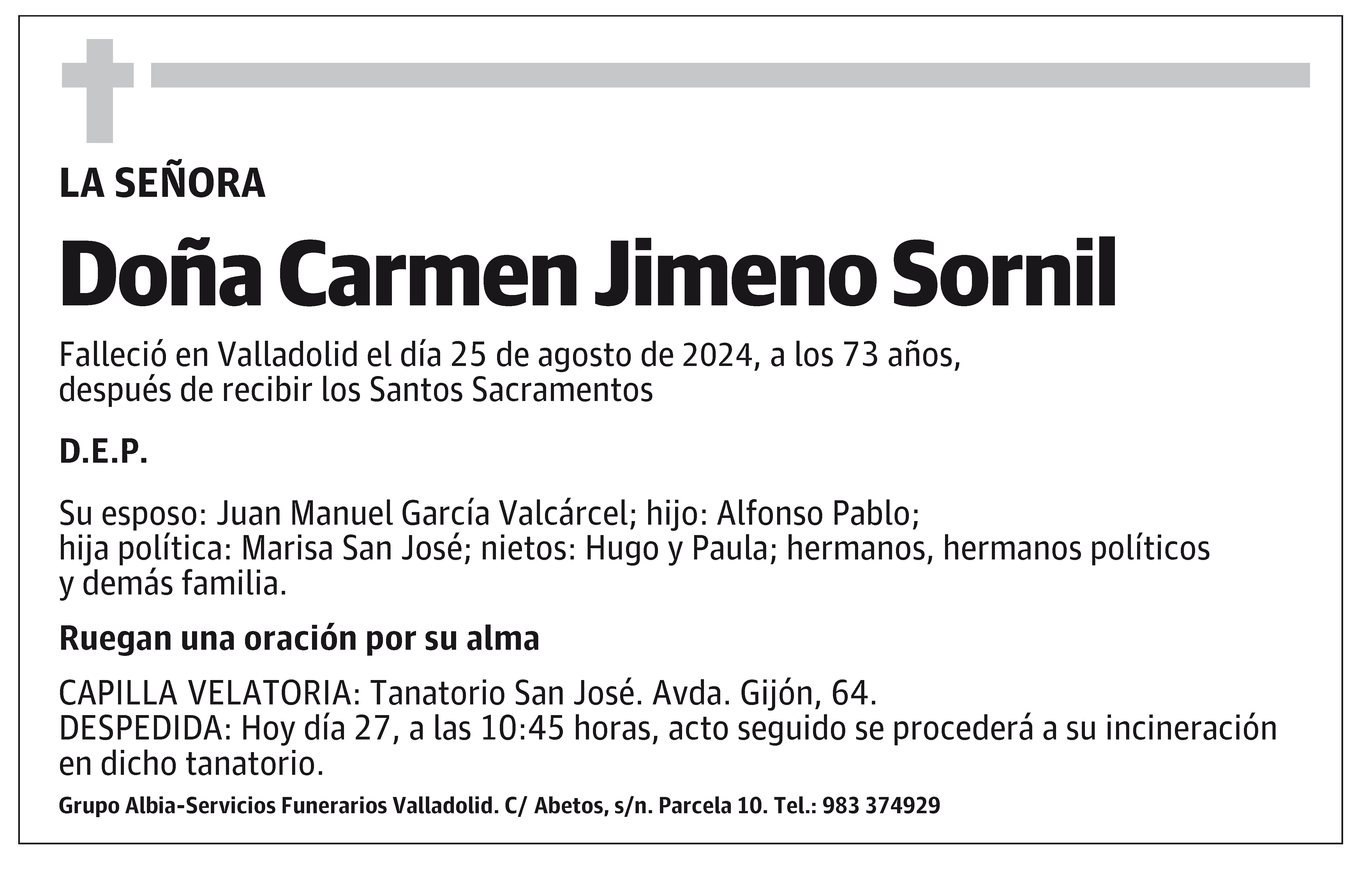 Carmen Jimeno Sornil