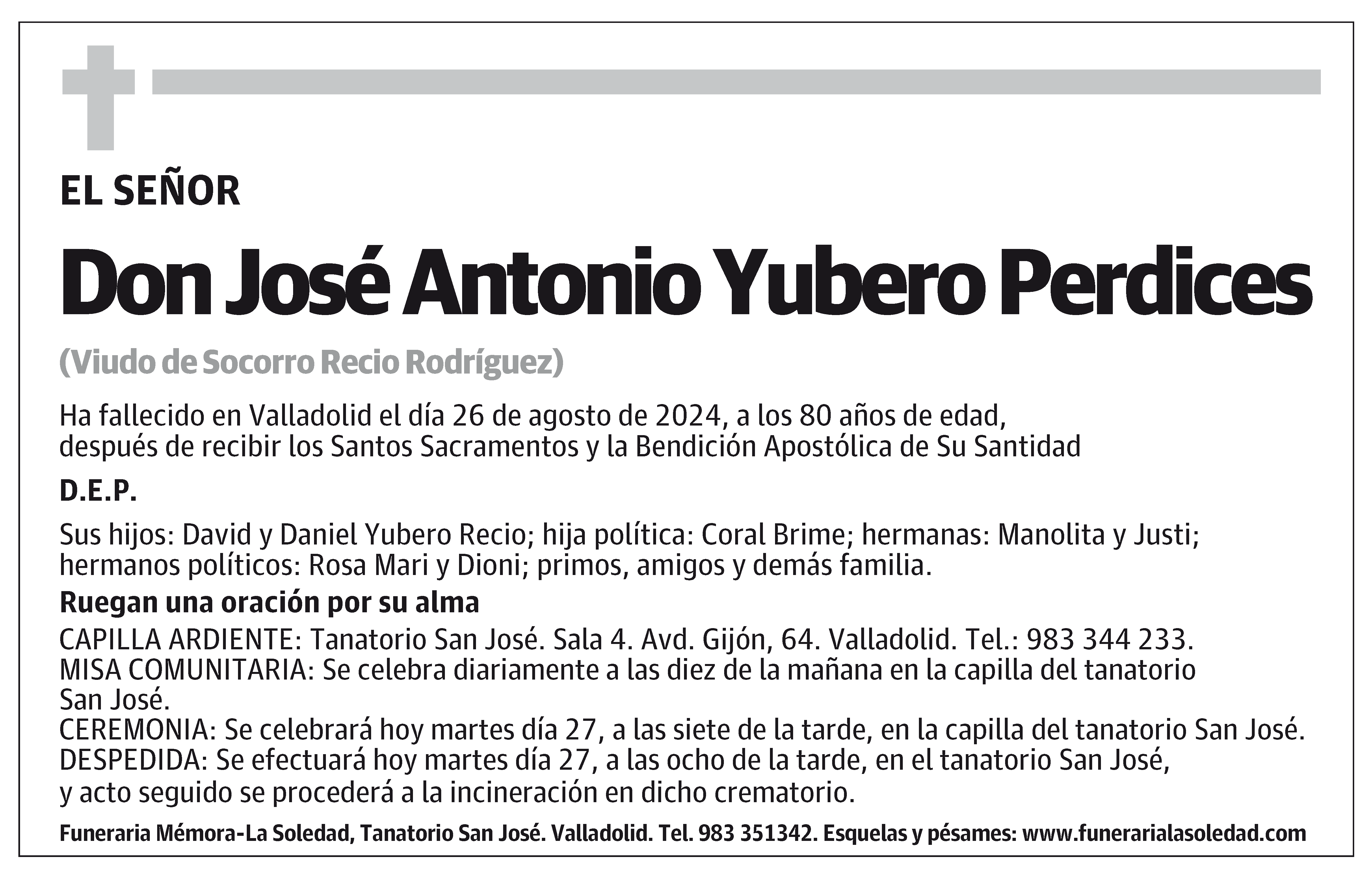 José Antonio Yubero Perdices