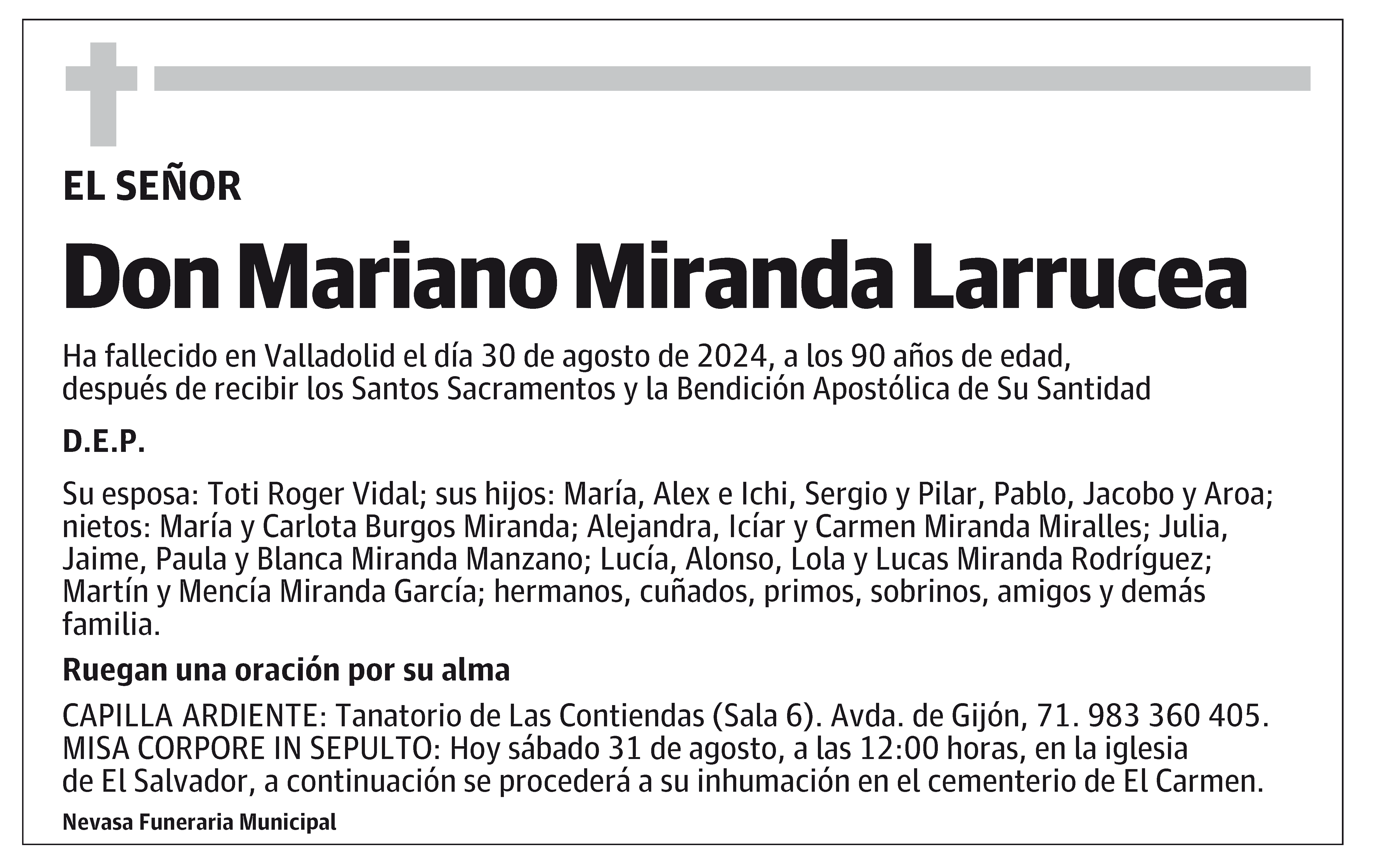 Mariano Miranda Larrucea