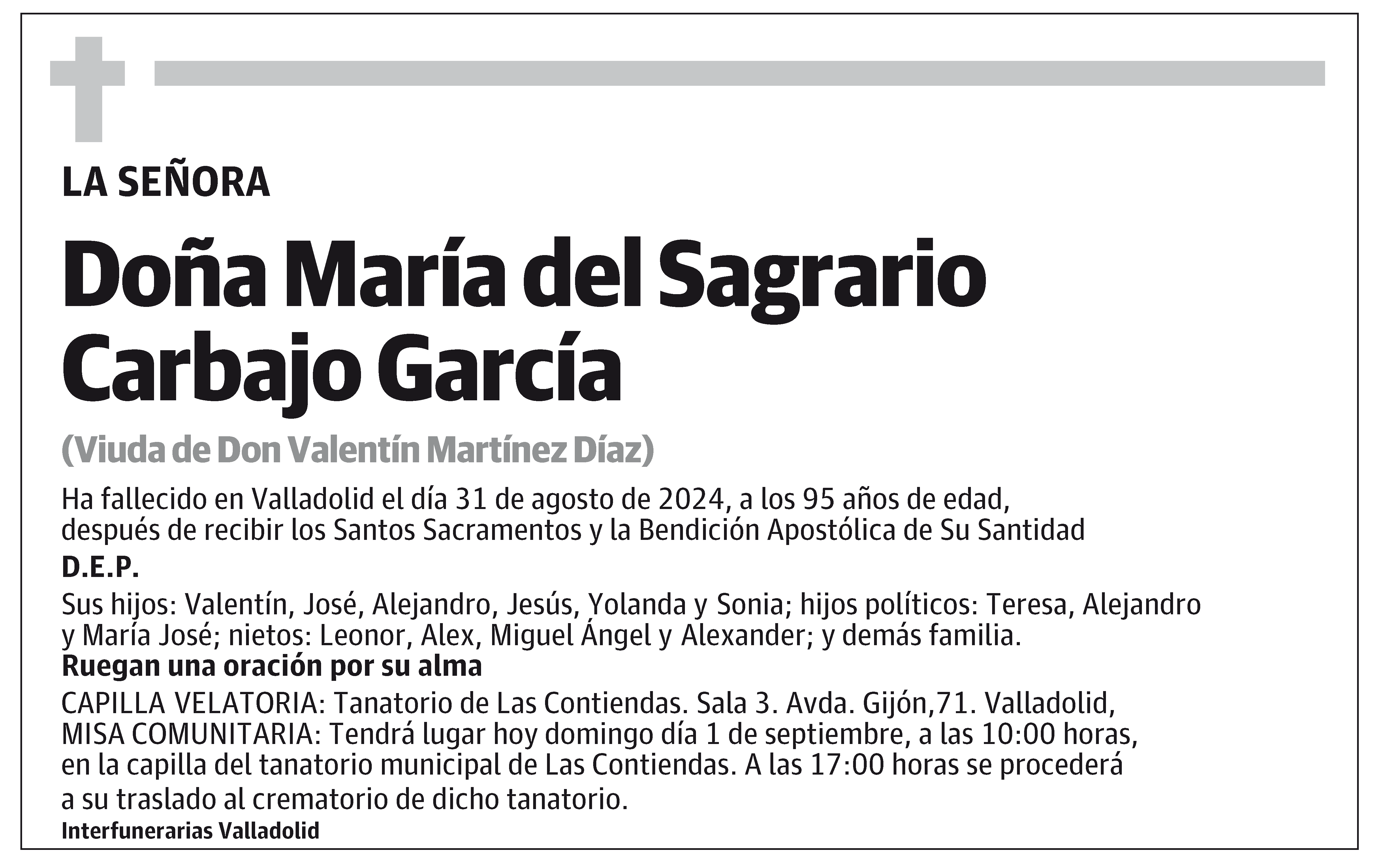 María del Sagrario Carbajo García