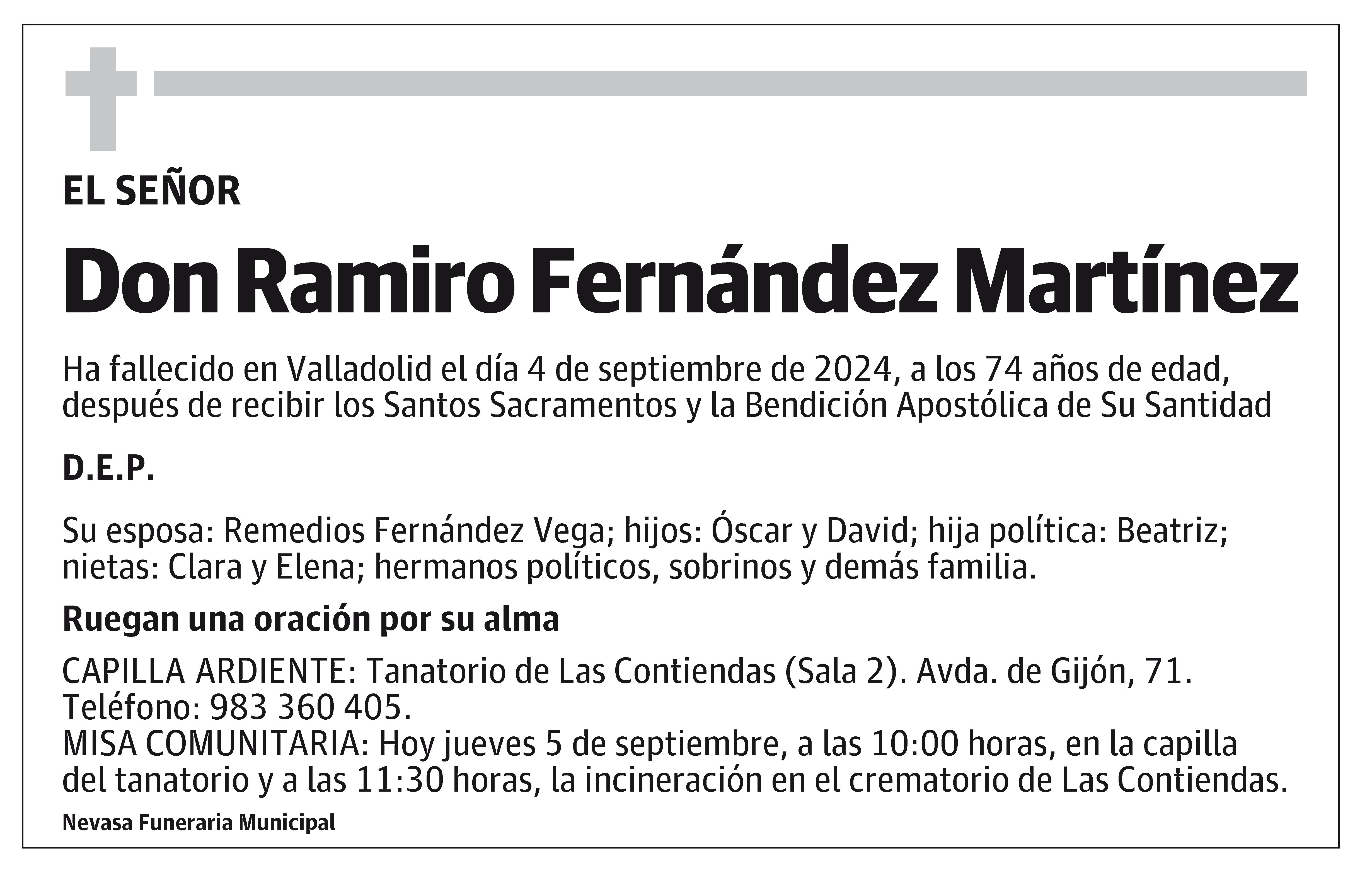 Ramiro Fernández Martínez
