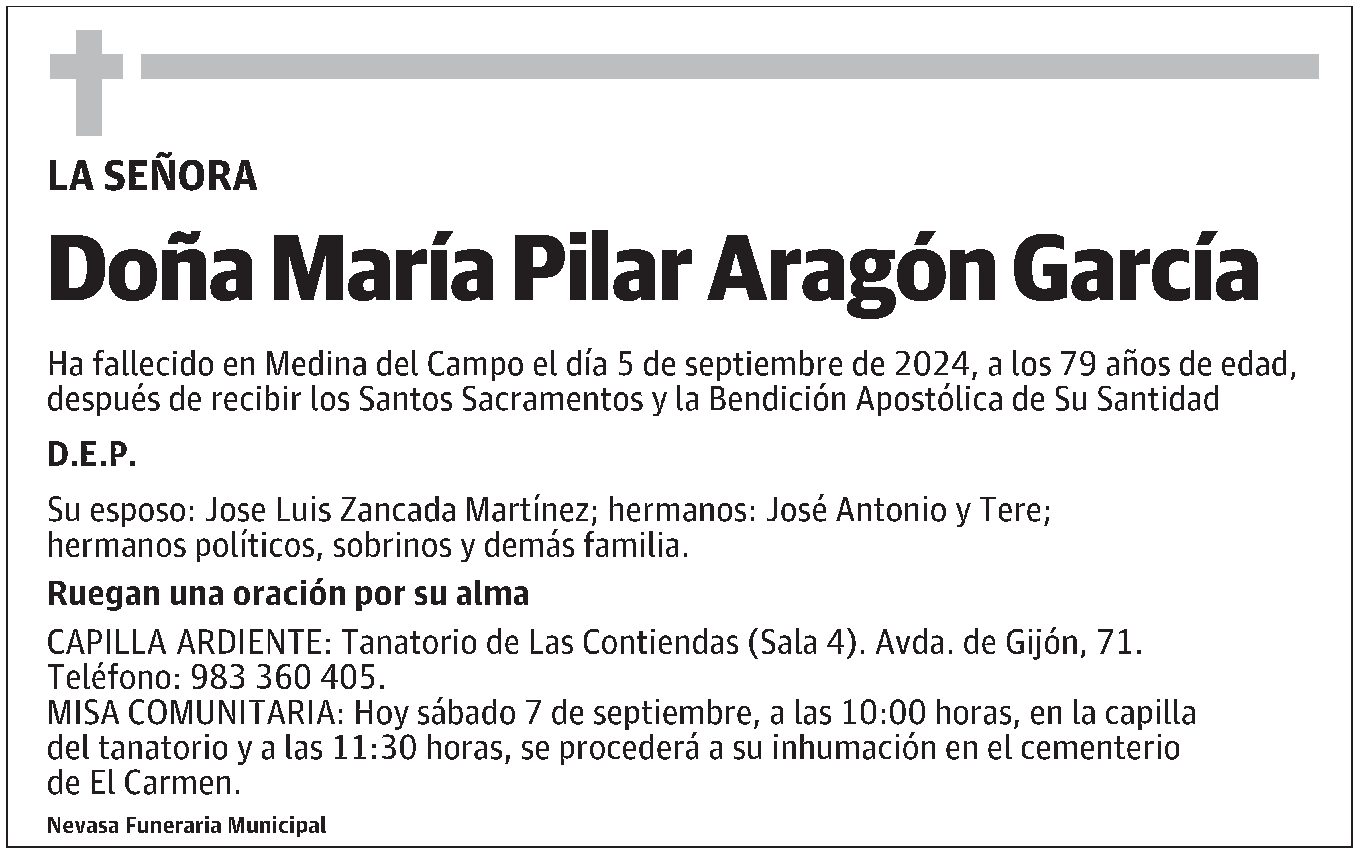 María Pilar Aragón García