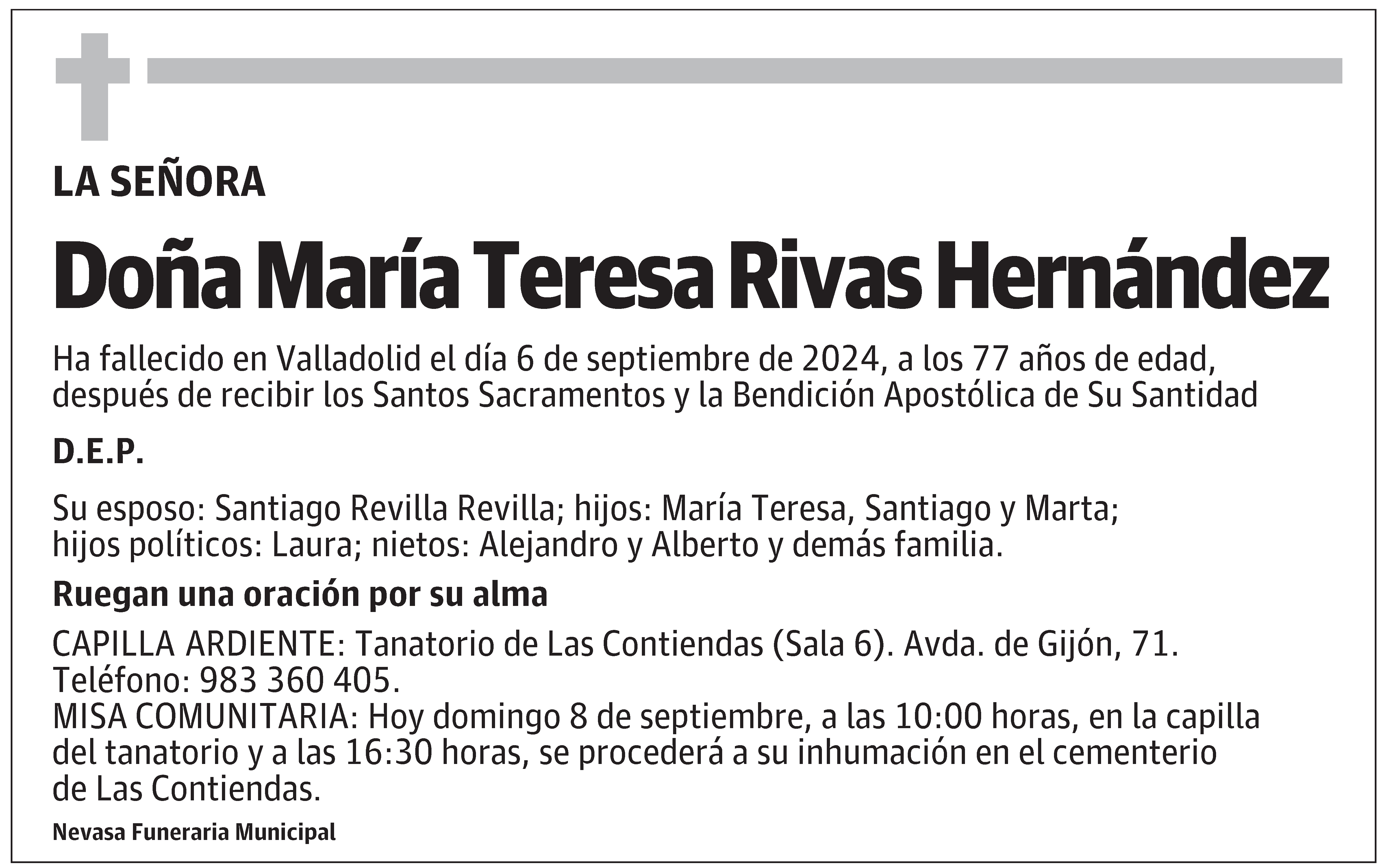 María Teresa Rivas Hernández