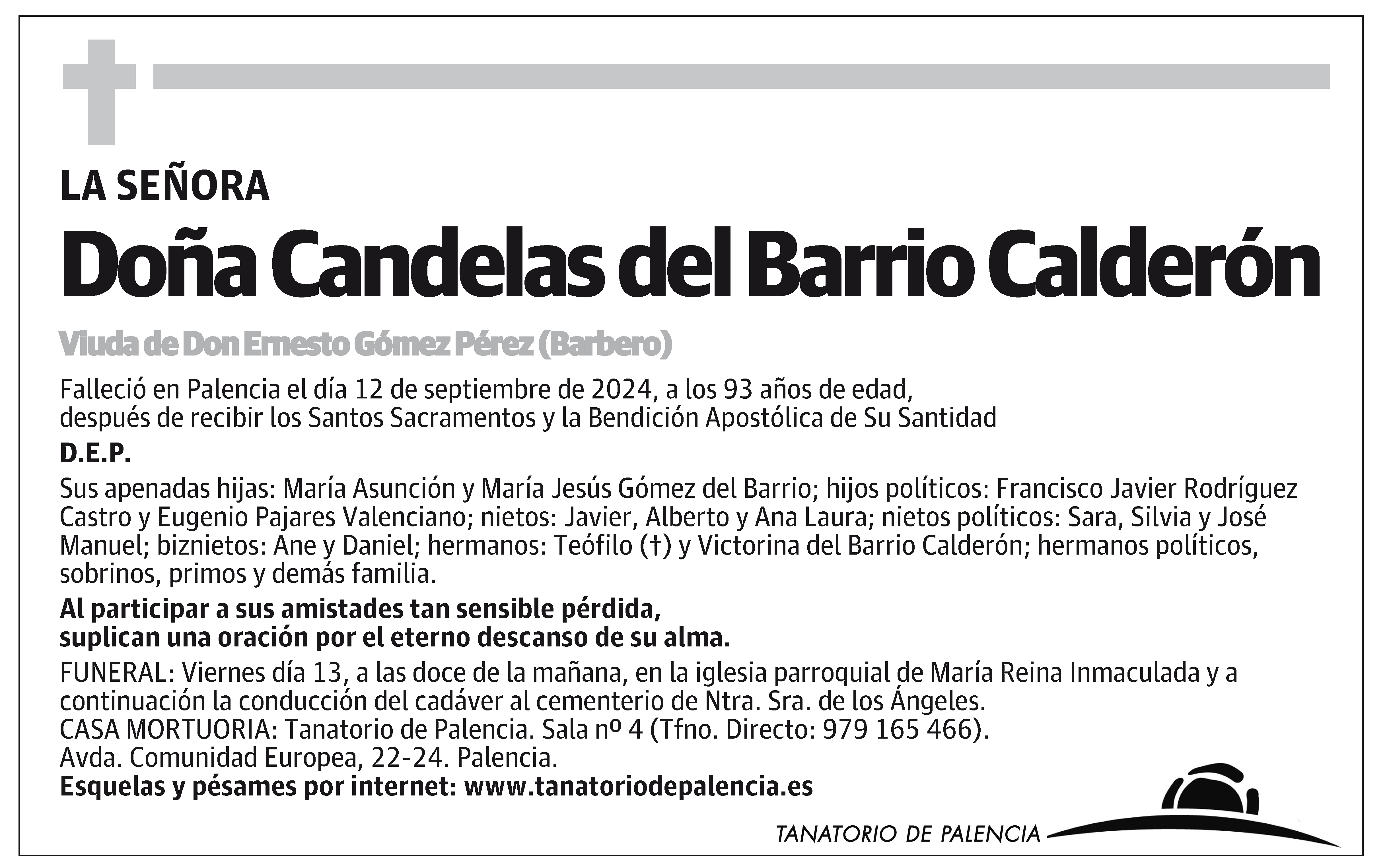 Candelas del Barrio Calderón