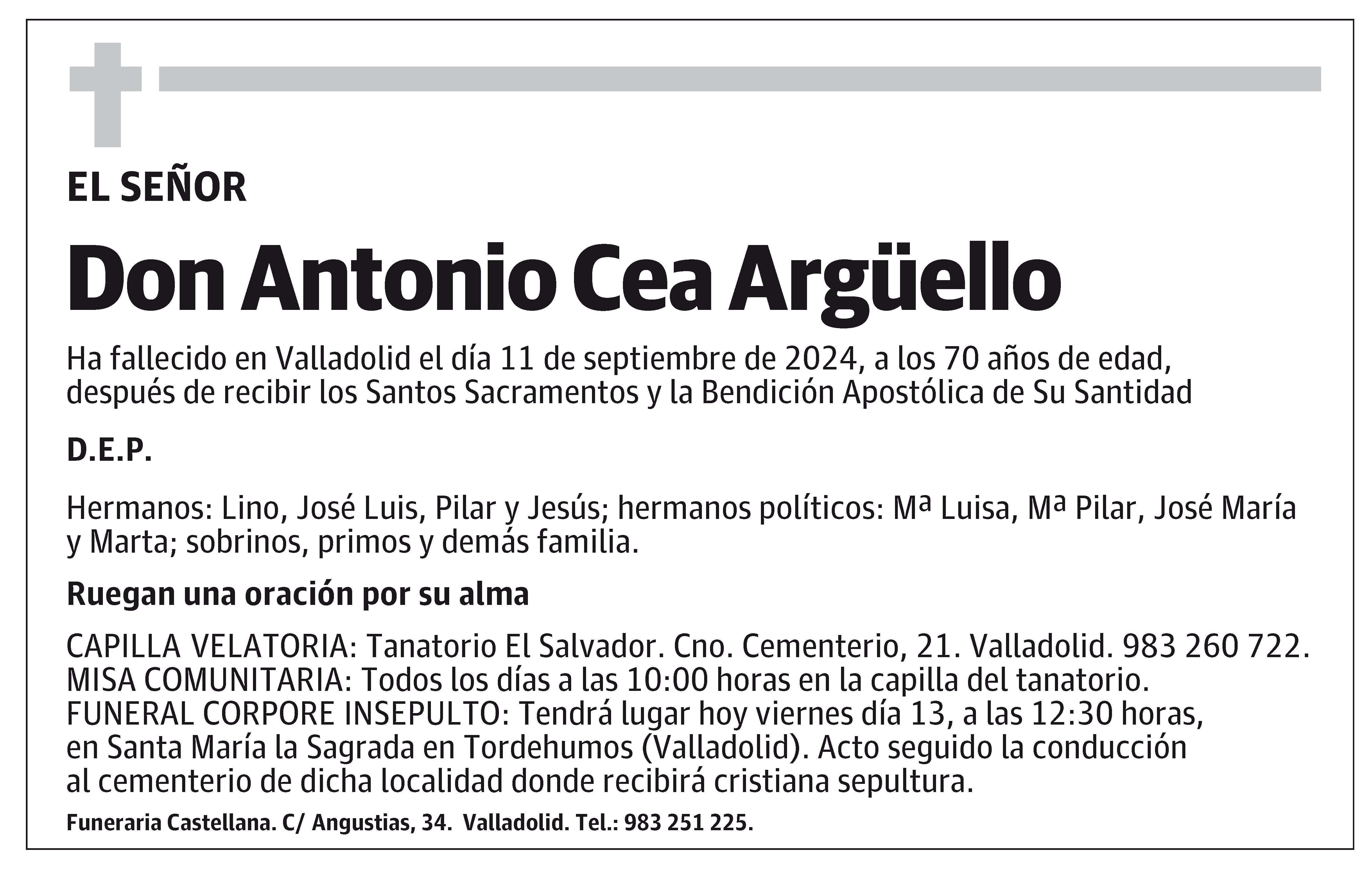 Antonio Cea Argüello
