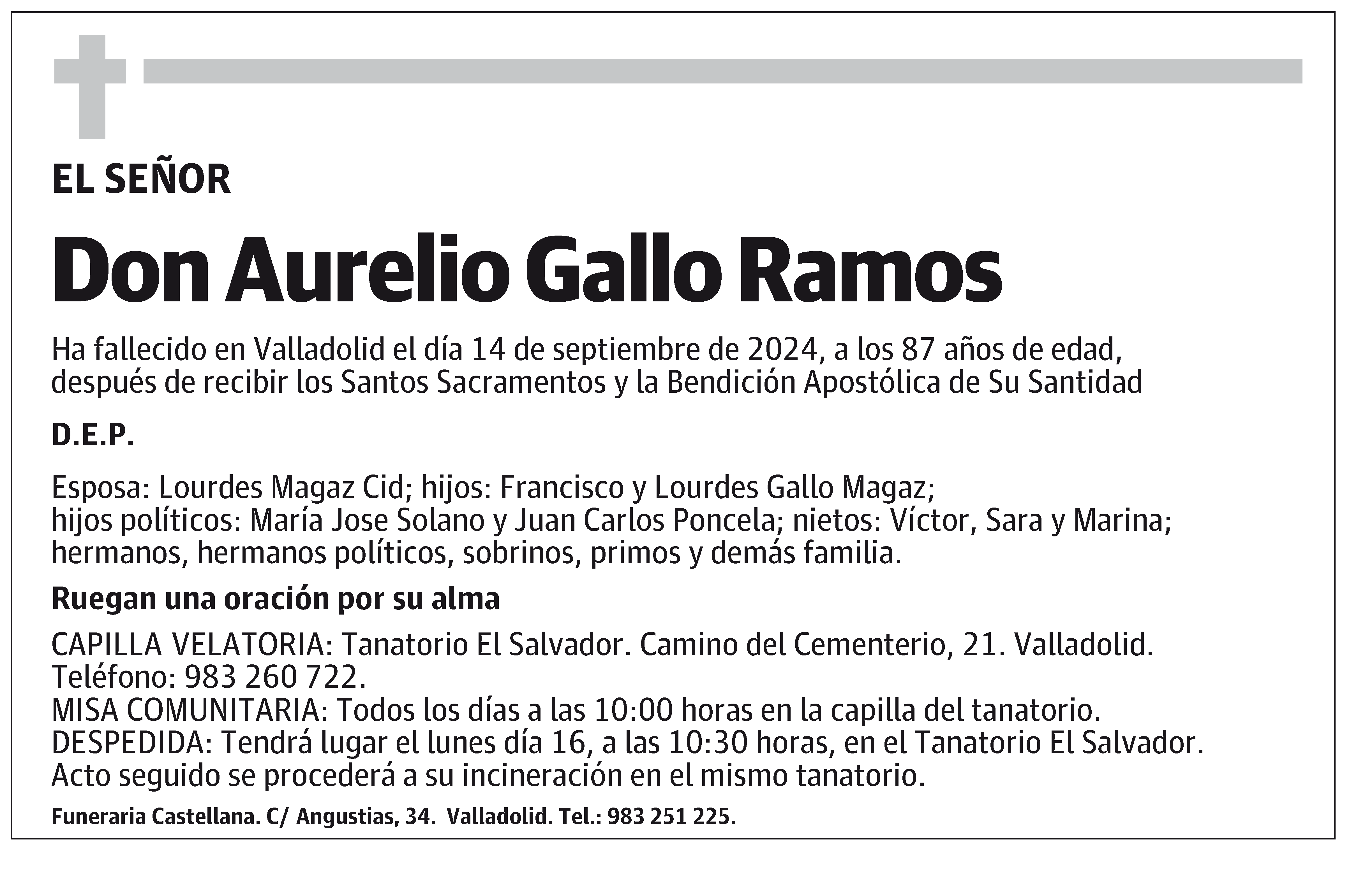 Aurelio Gallo Ramos