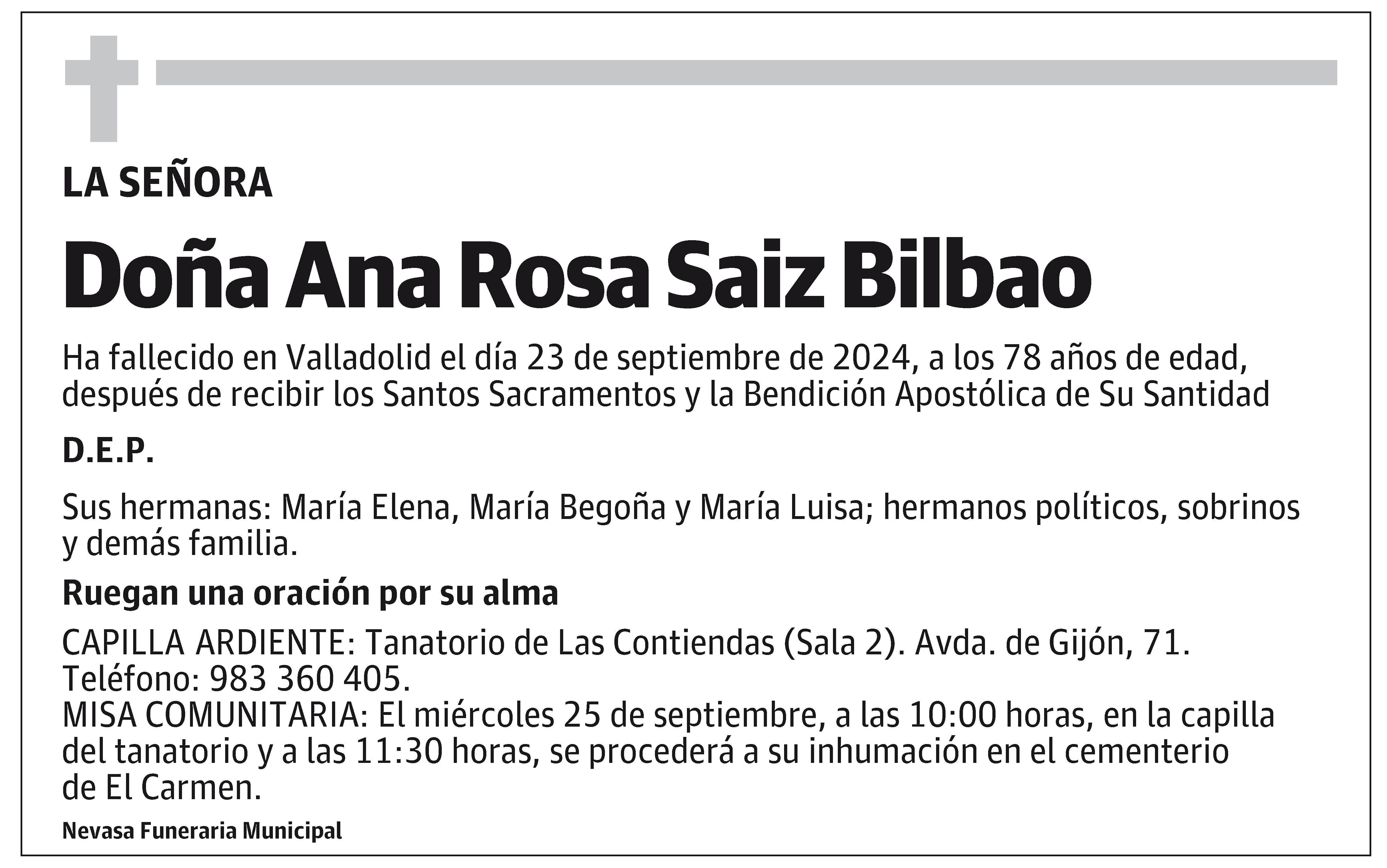 Ana Rosa Saiz Bilbao