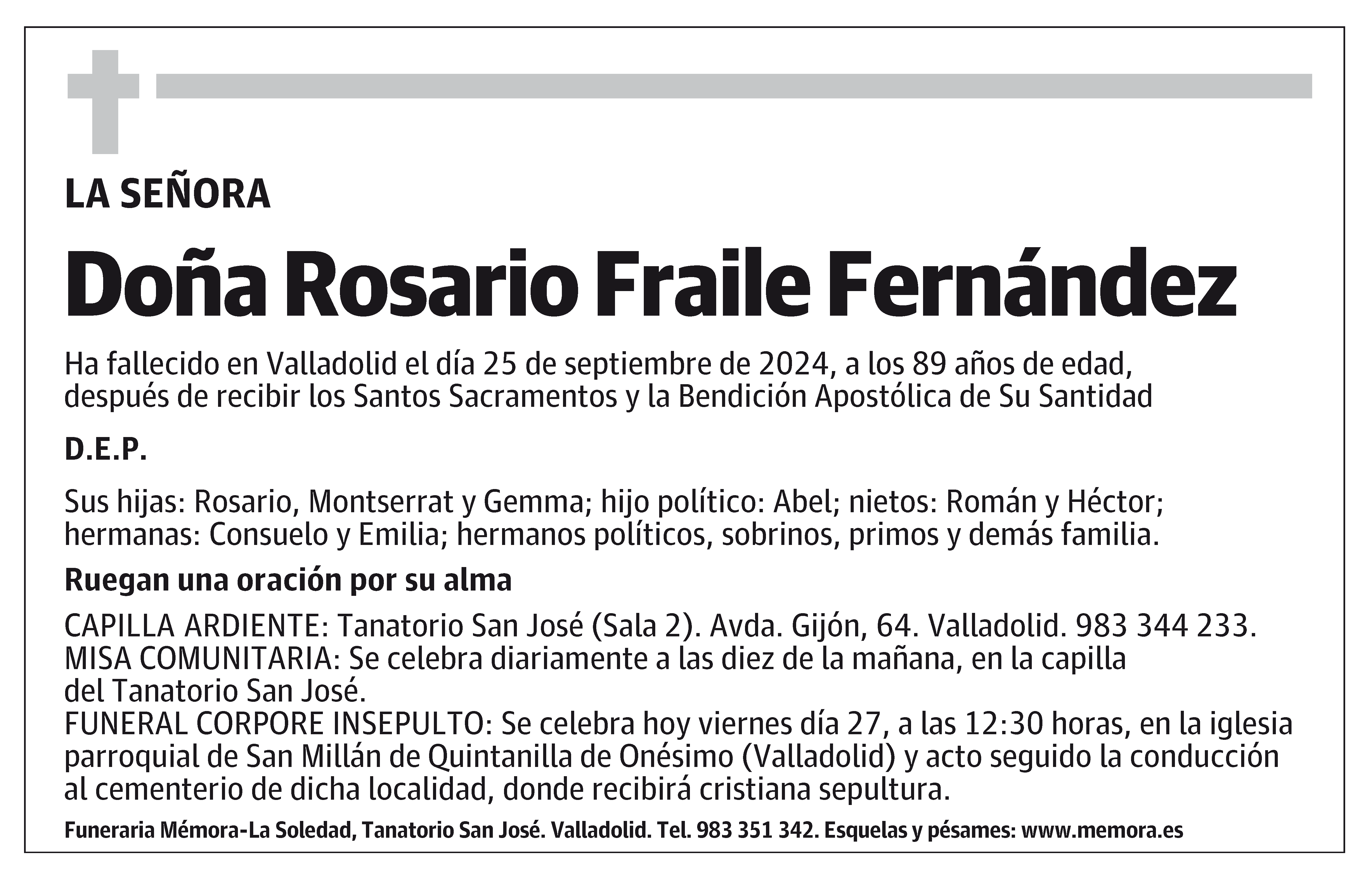 Rosario Fraile Fernández