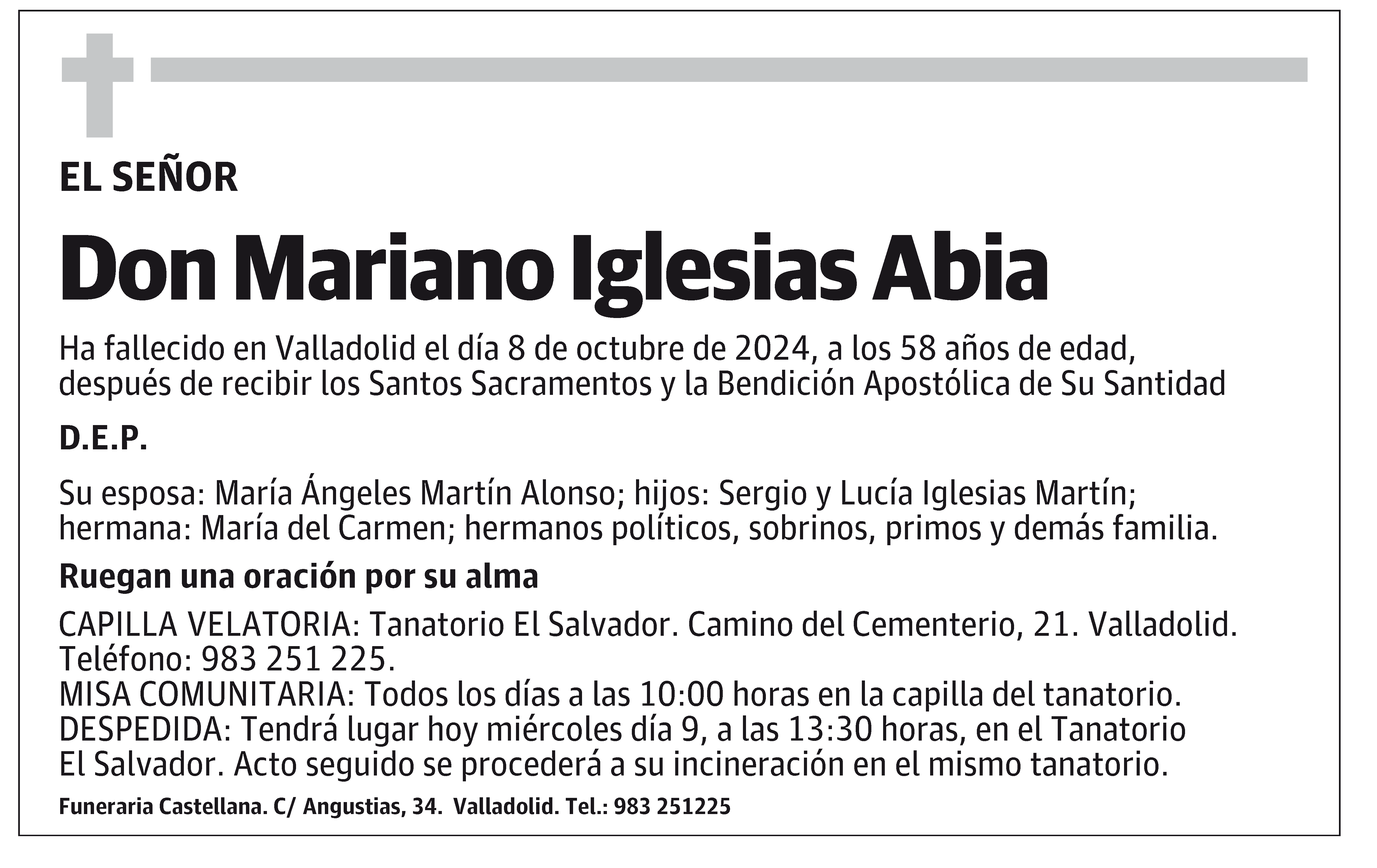 Mariano Iglesias Abia