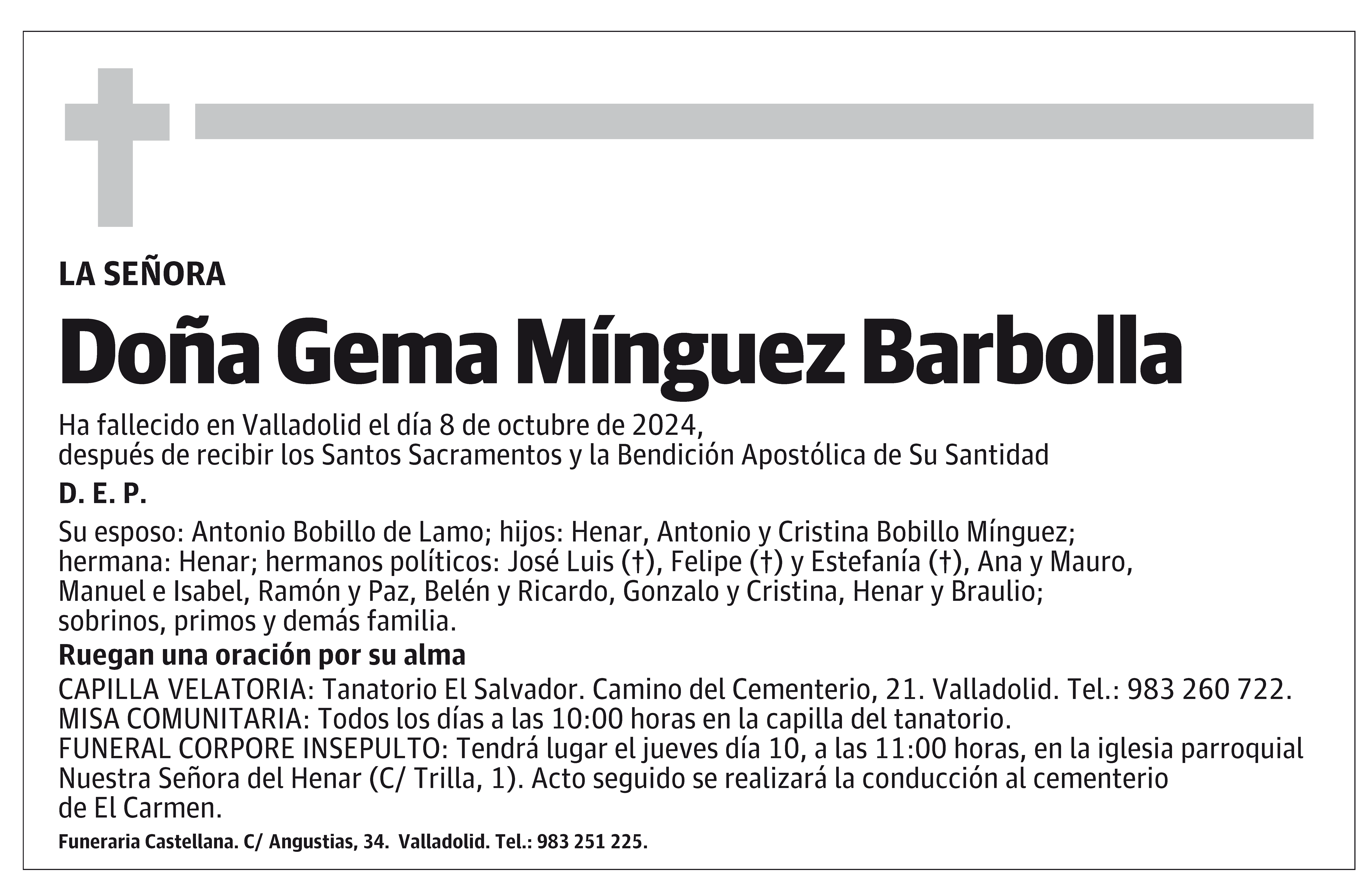 Gema Mínguez Barbolla