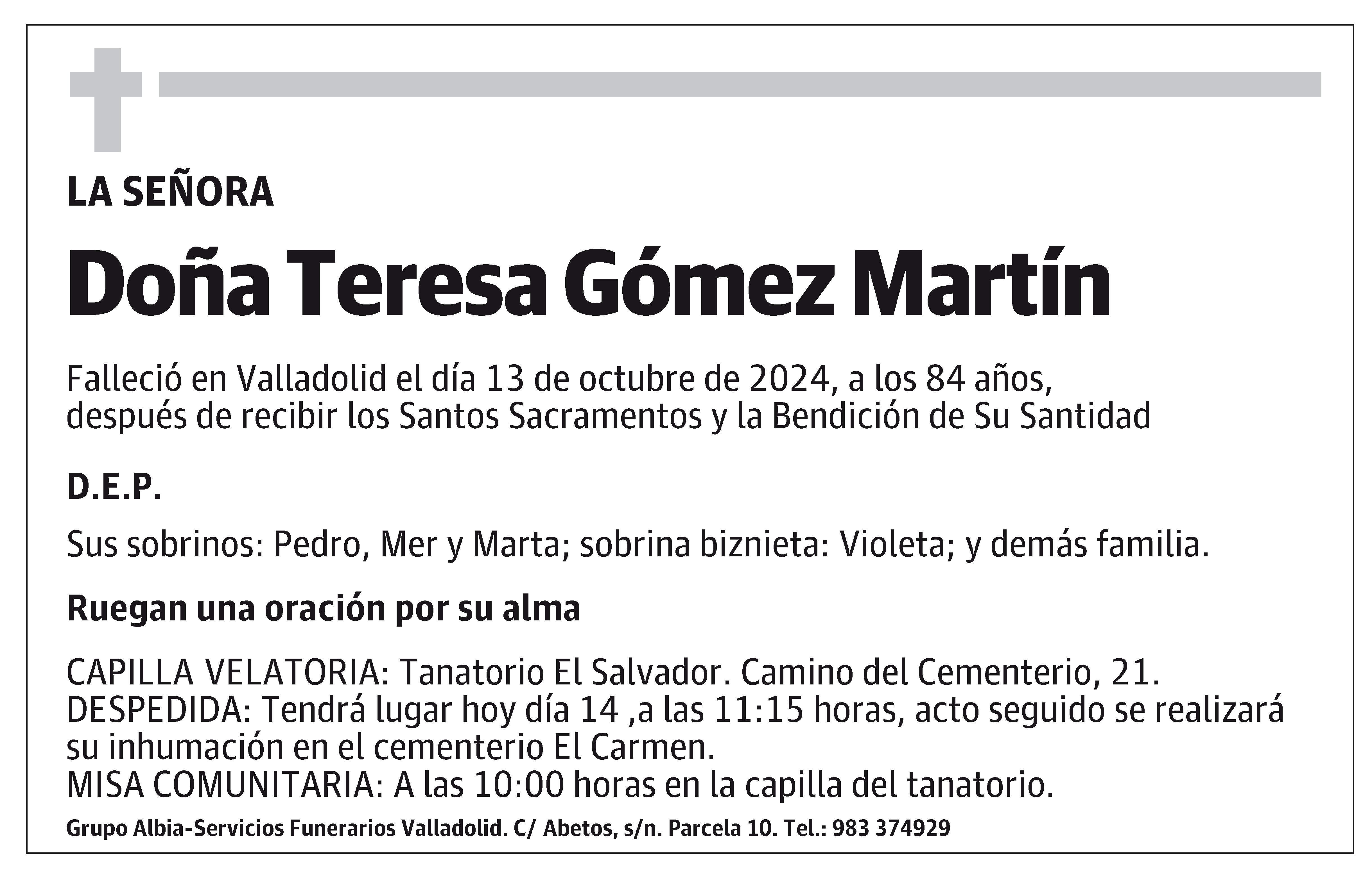 Teresa Gómez Martín
