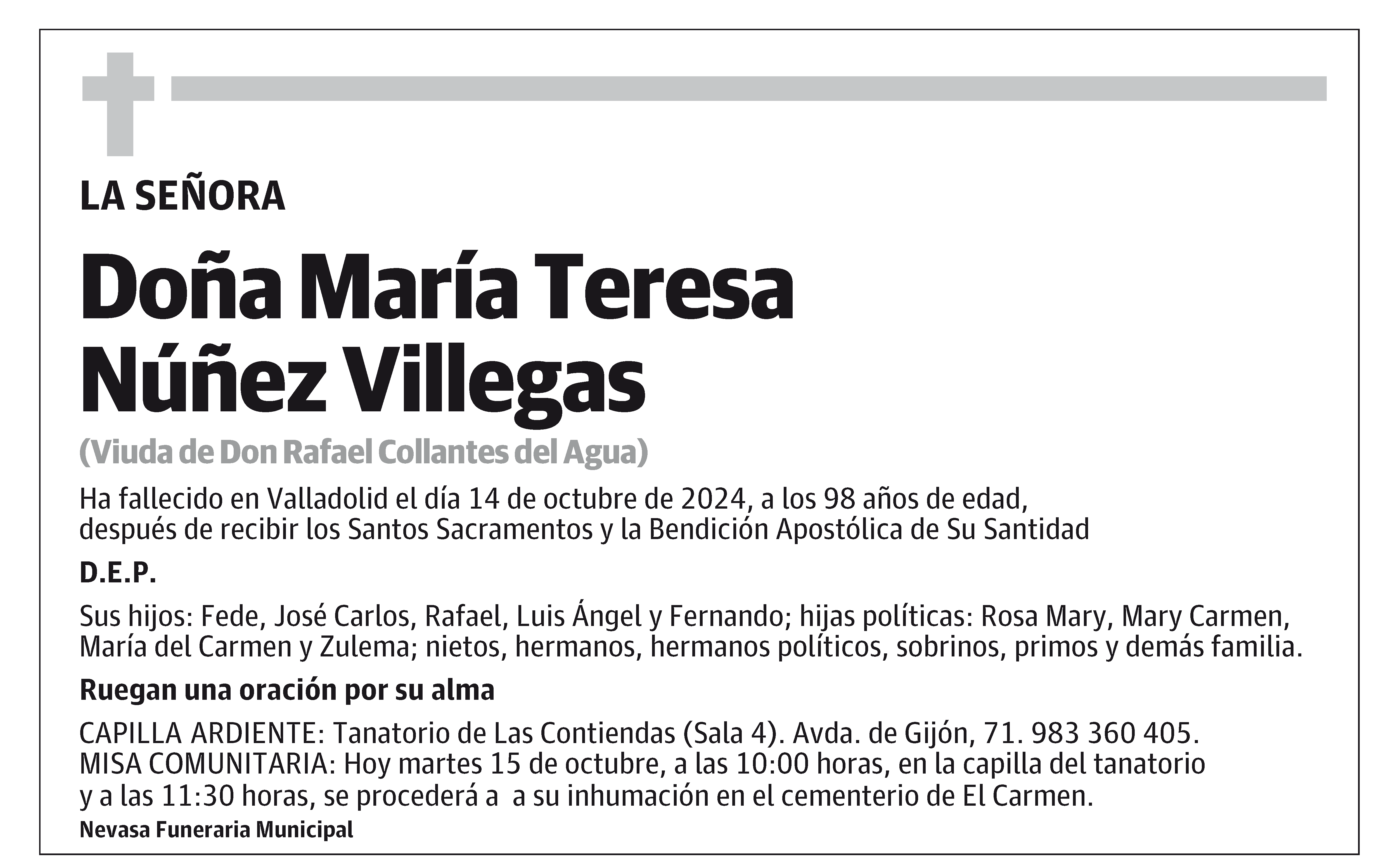 María Teresa Núñez Villegas