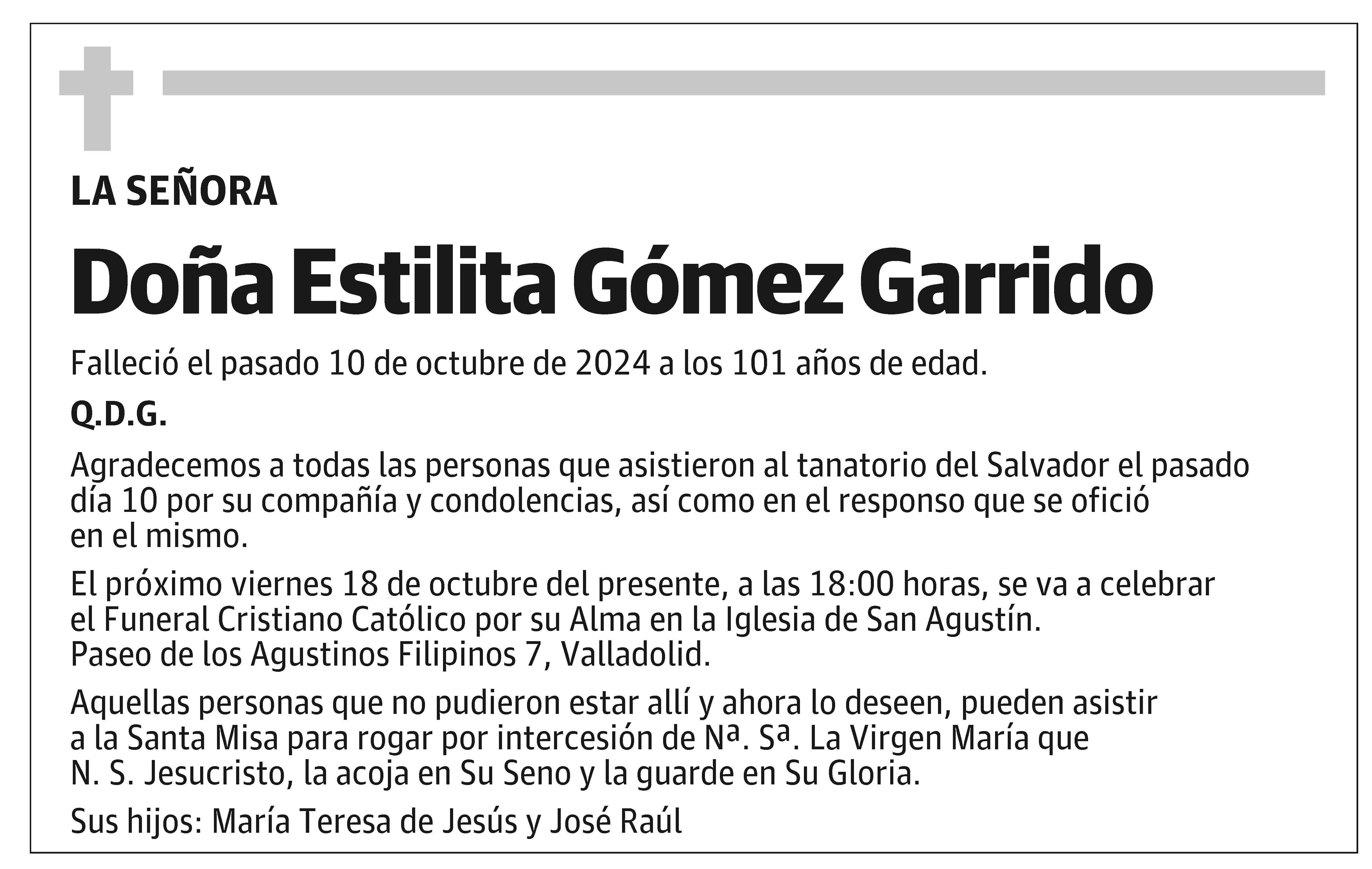 Estilita Gómez Garrido