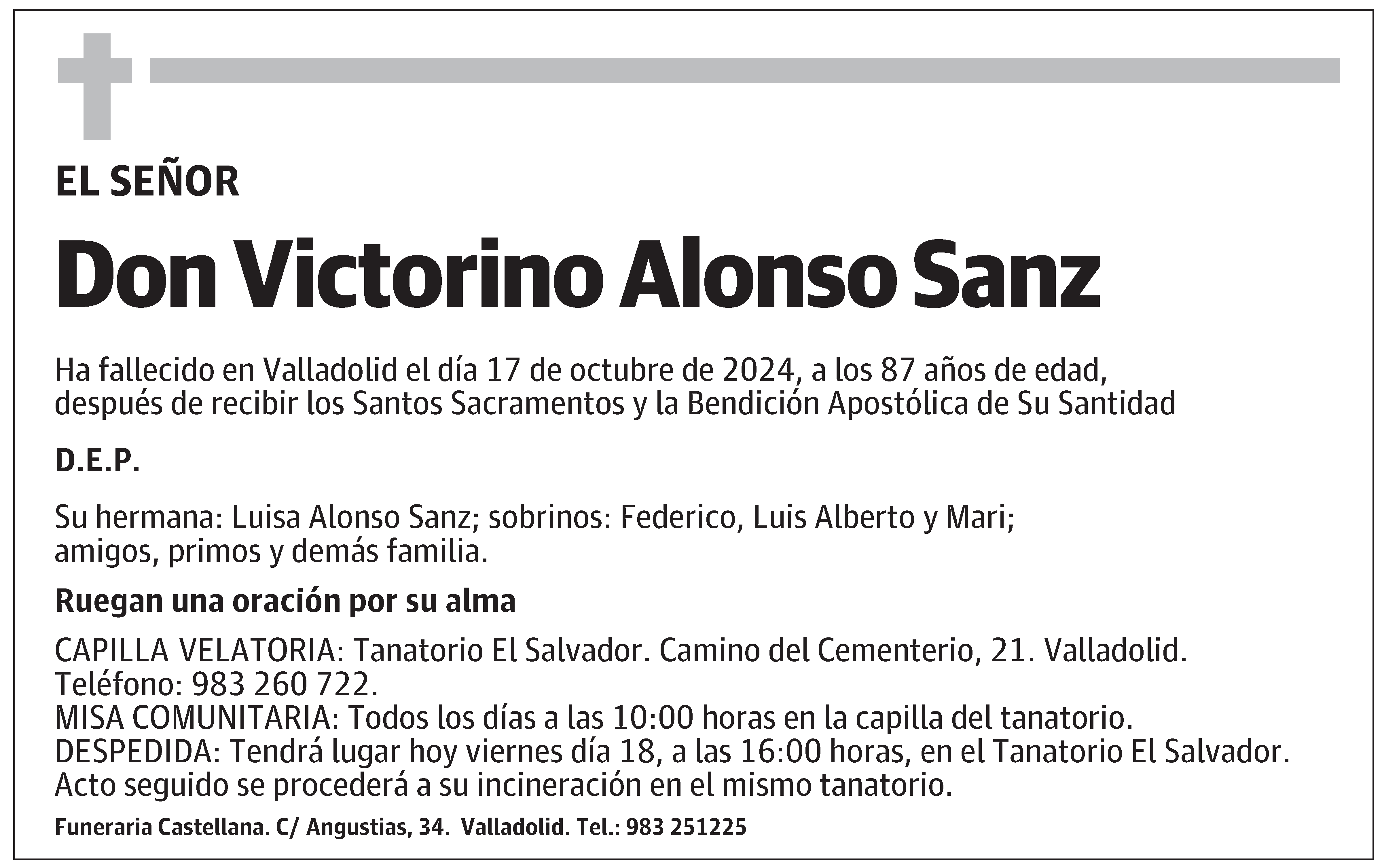 Victorino Alonso Sanz