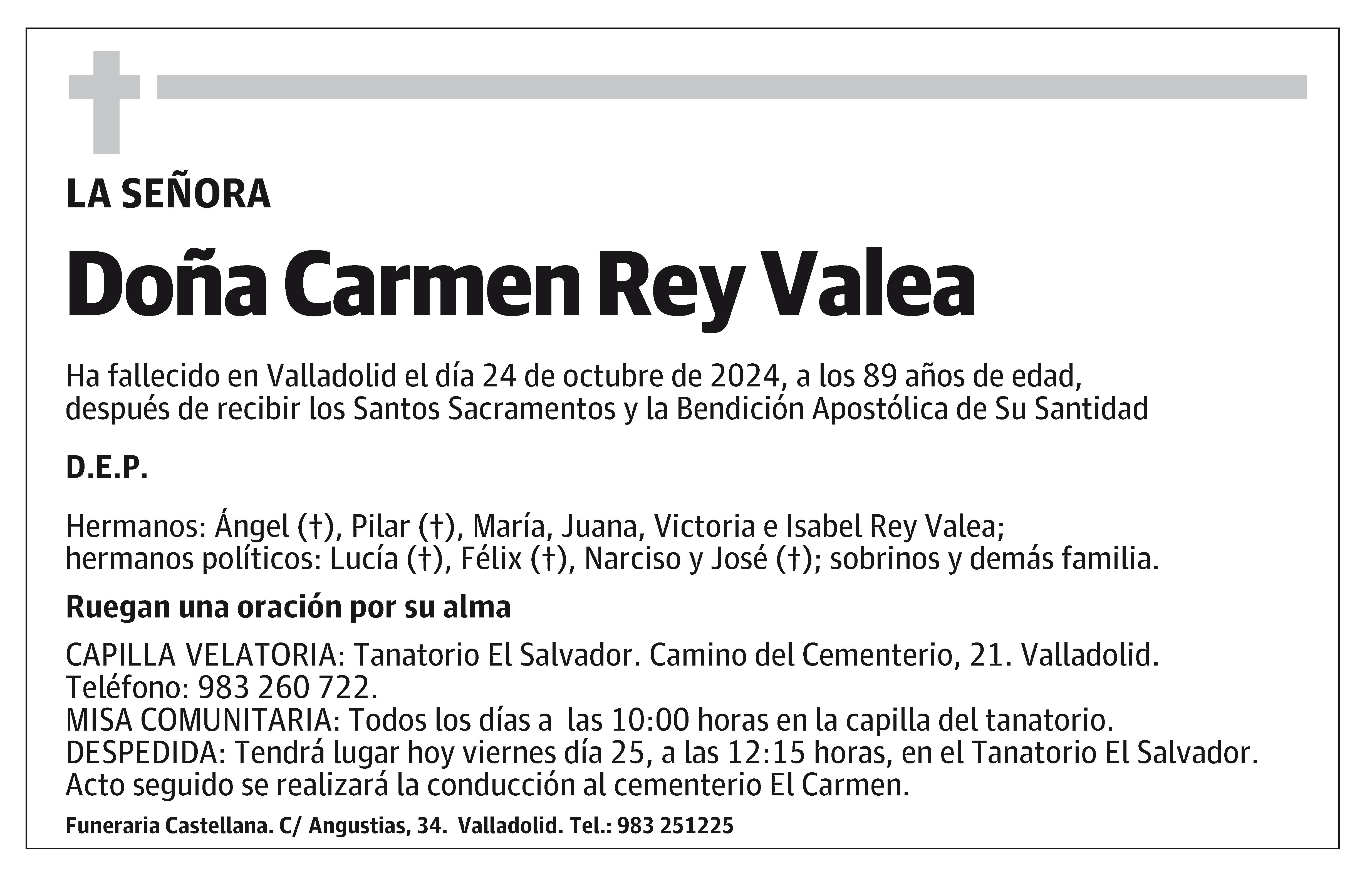 Carmen Rey Valea