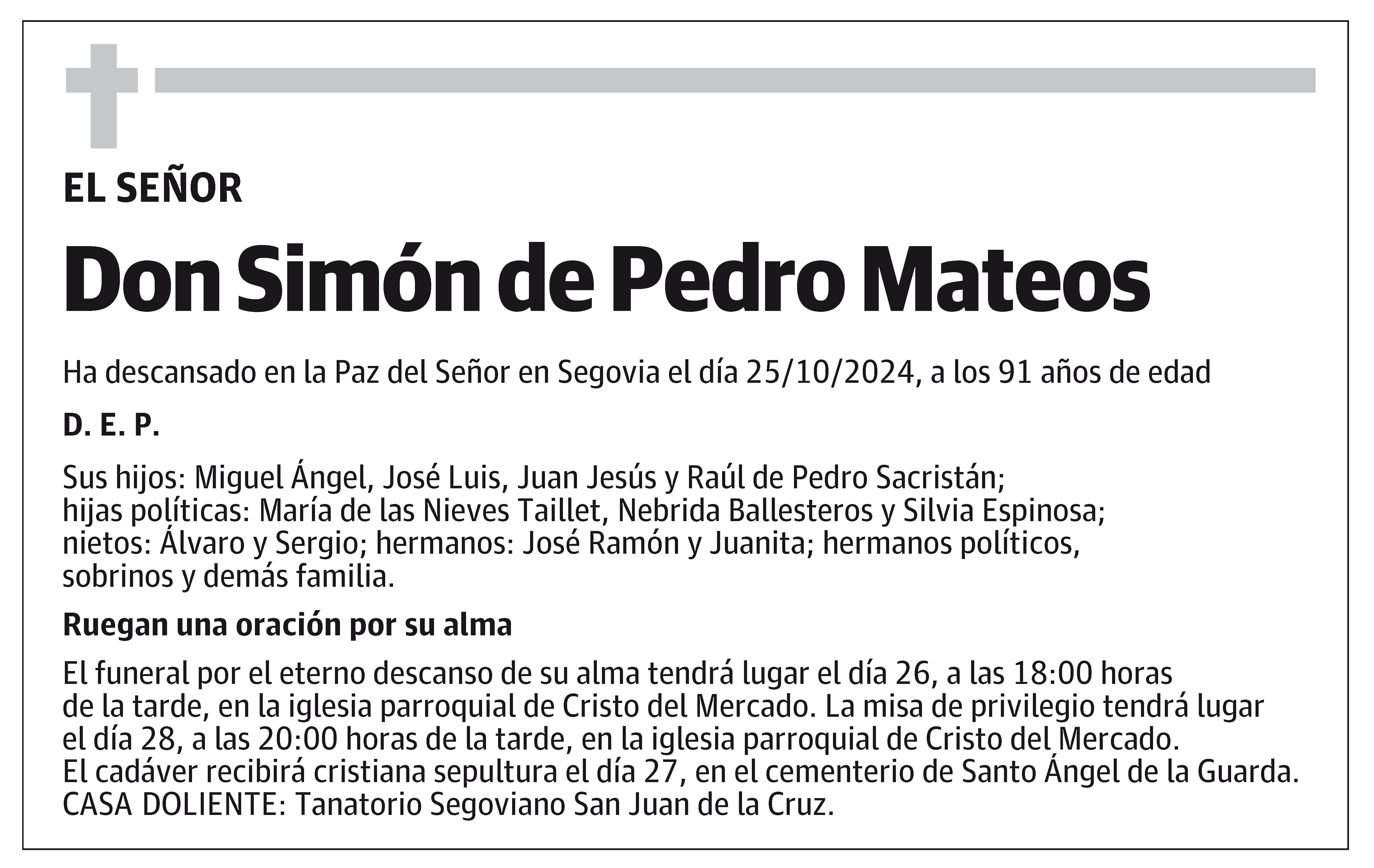 Simón de Pedro Mateos